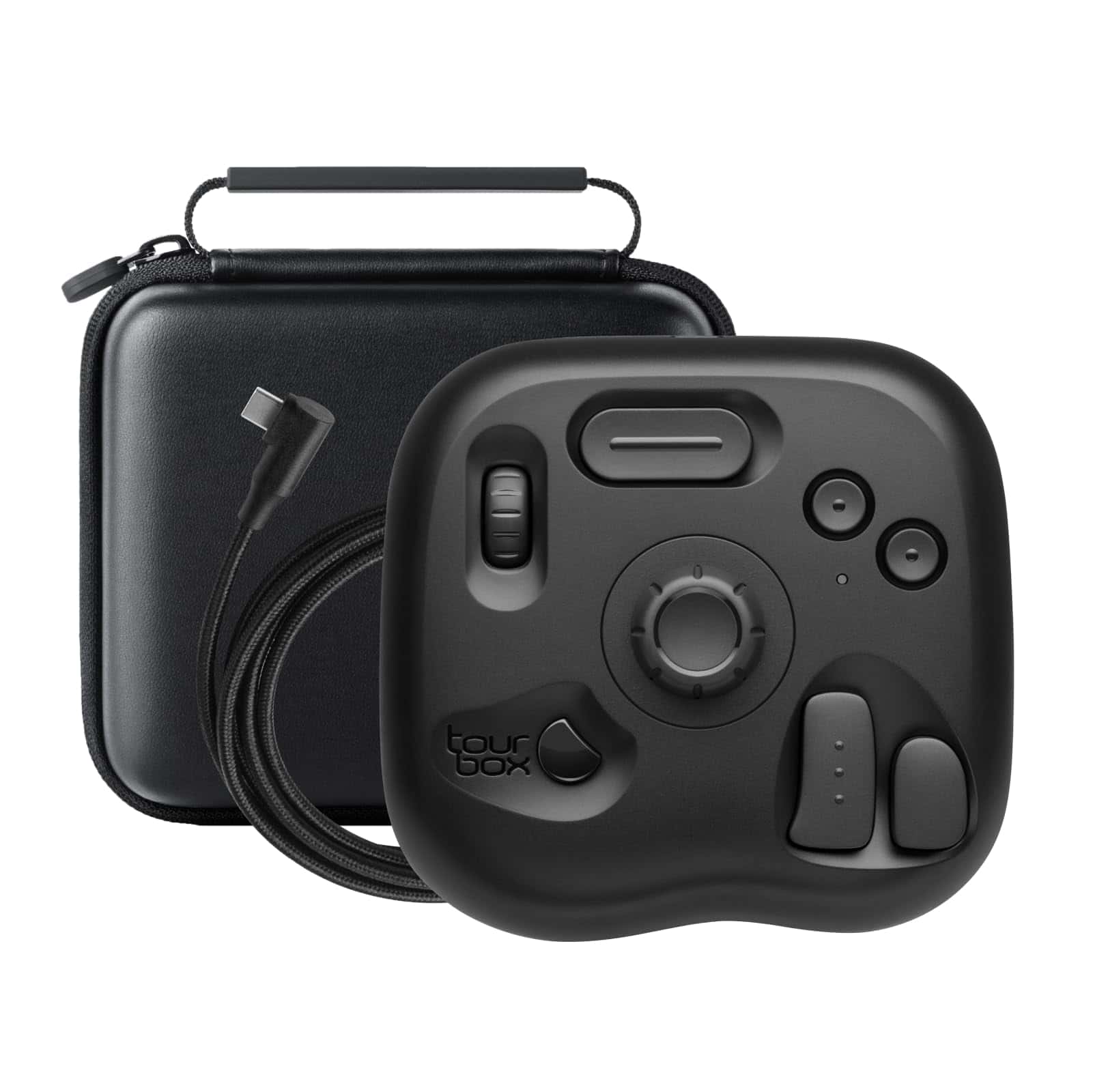 TourBox Lite - Teclado de edición compacto, -Negro