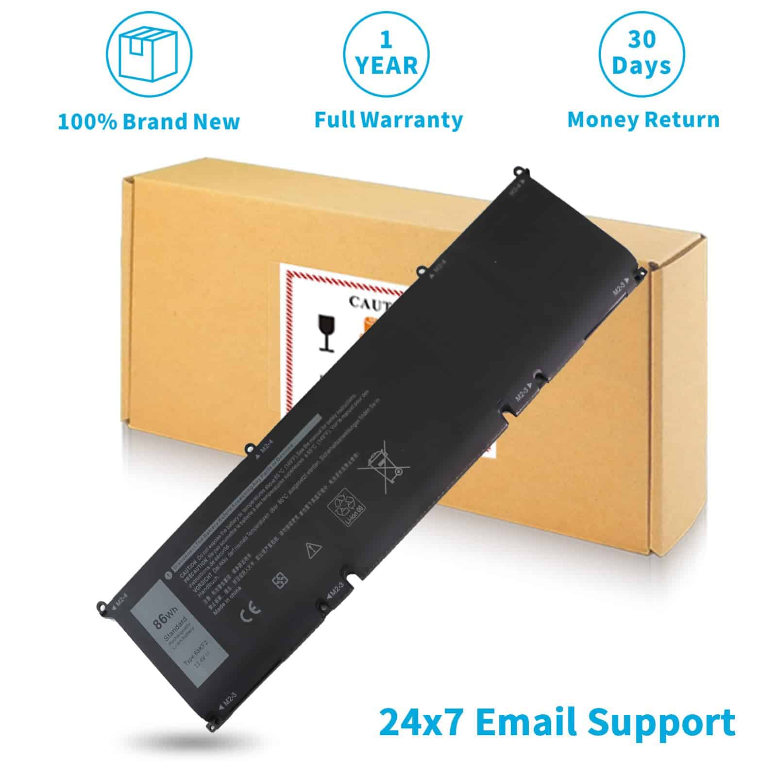 Batería Shyarweyy 86Wh 69KF2 para Dell G7 15 7500 G15 5510 - Image 7