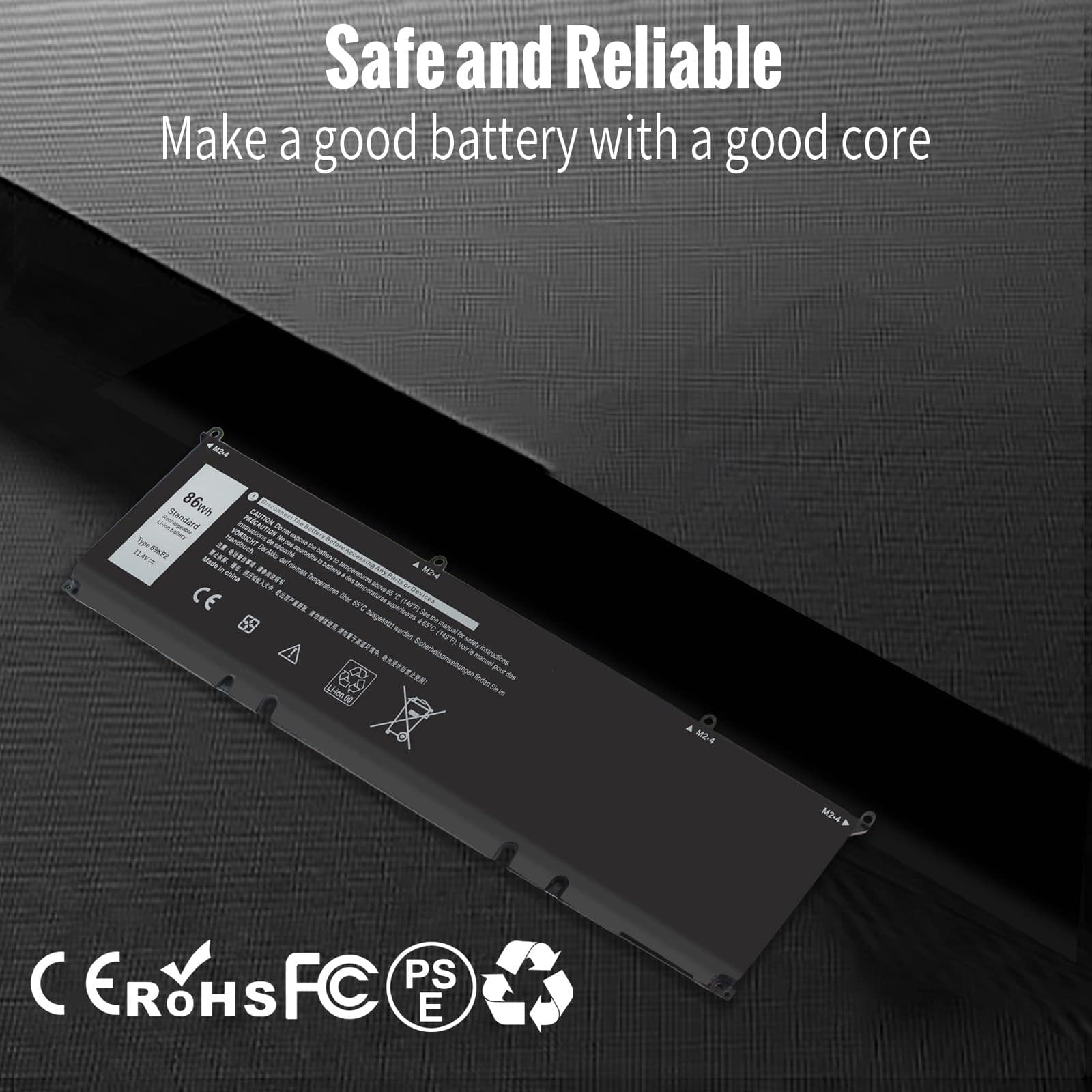 Batería Shyarweyy 86Wh 69KF2 para Dell G7 15 7500 G15 5510 - Image 6