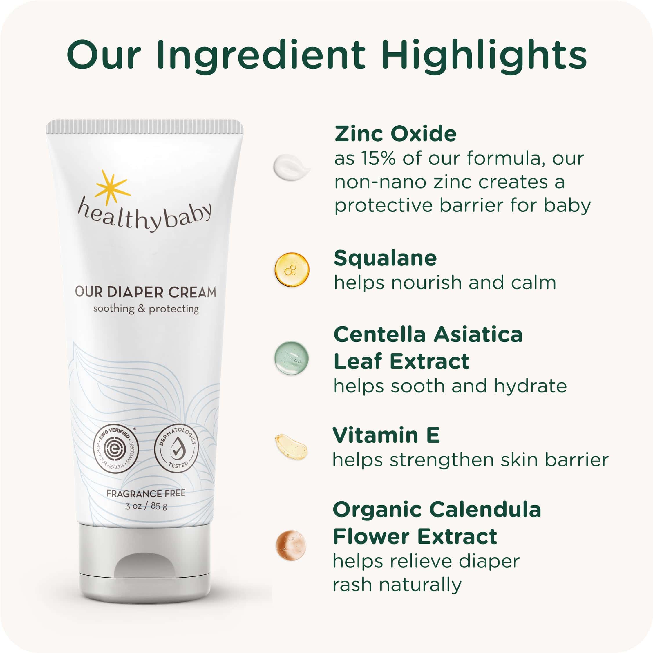 Crema para Pañal HealthyBaby | Crema de óxido de zinc e - Image 6