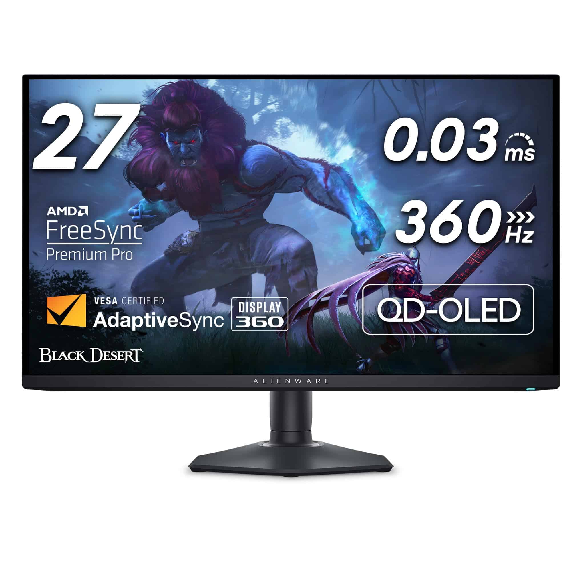 Monitor de Juego Alienware AW2725DF OLED - Panel de 26.7
