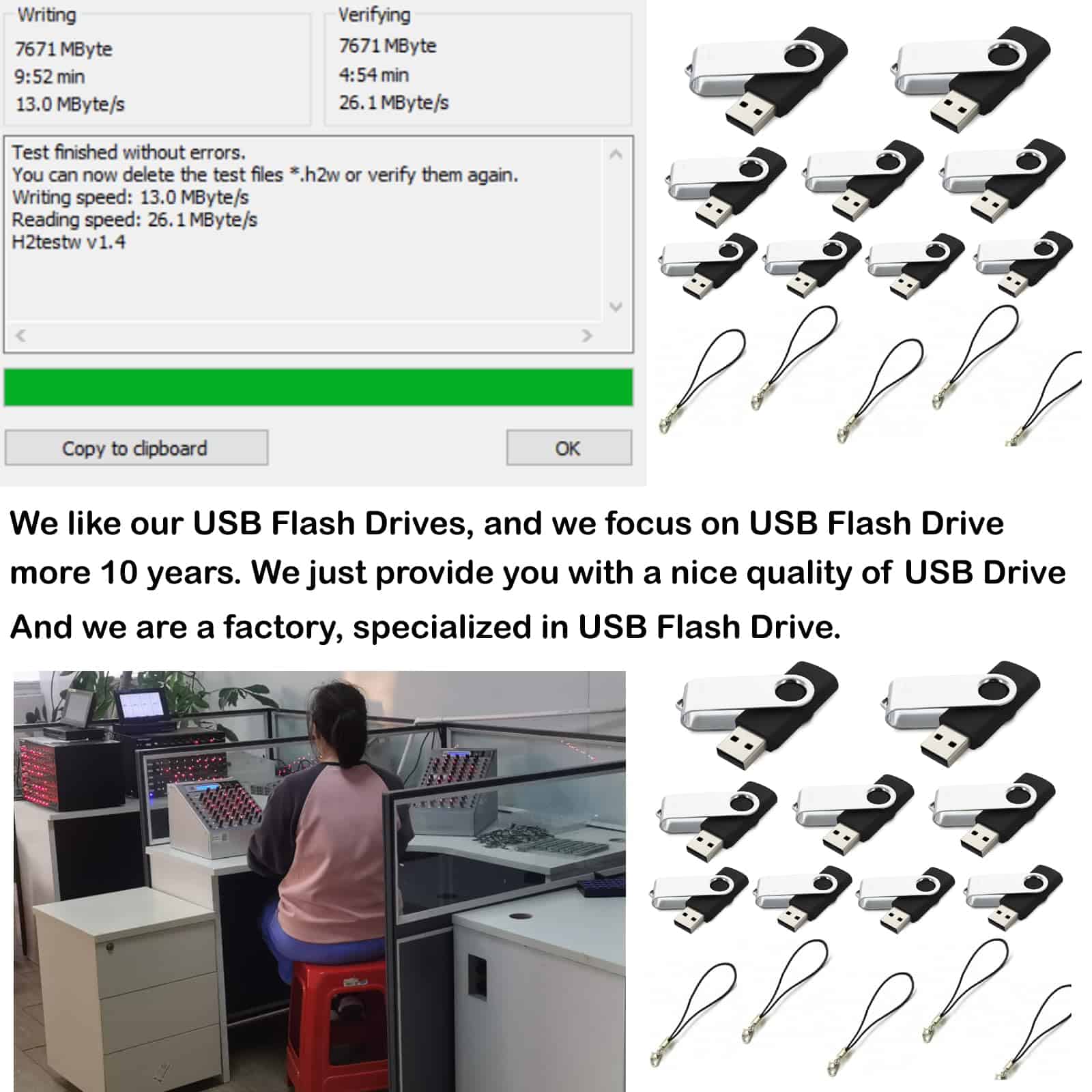 Mokaabb USB Drive 8GB Flash Drive 50 Pack USB Flash Drives - Image 4