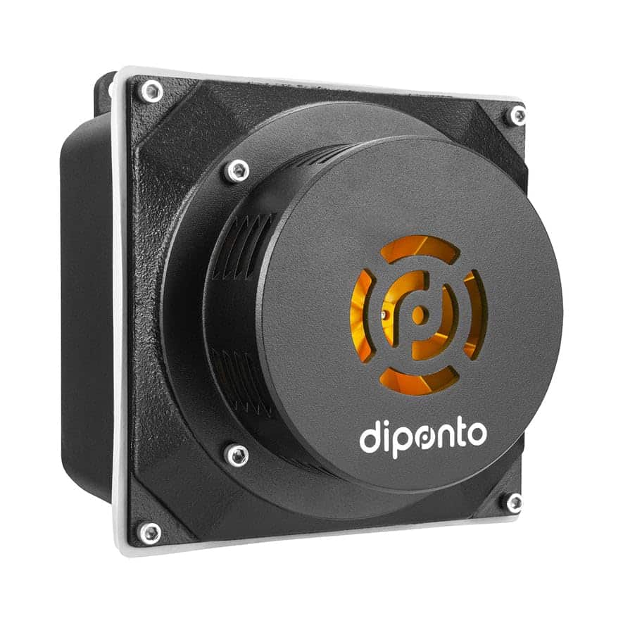 Sirena de Alarma con Motor Industrial Diponto Sonido de