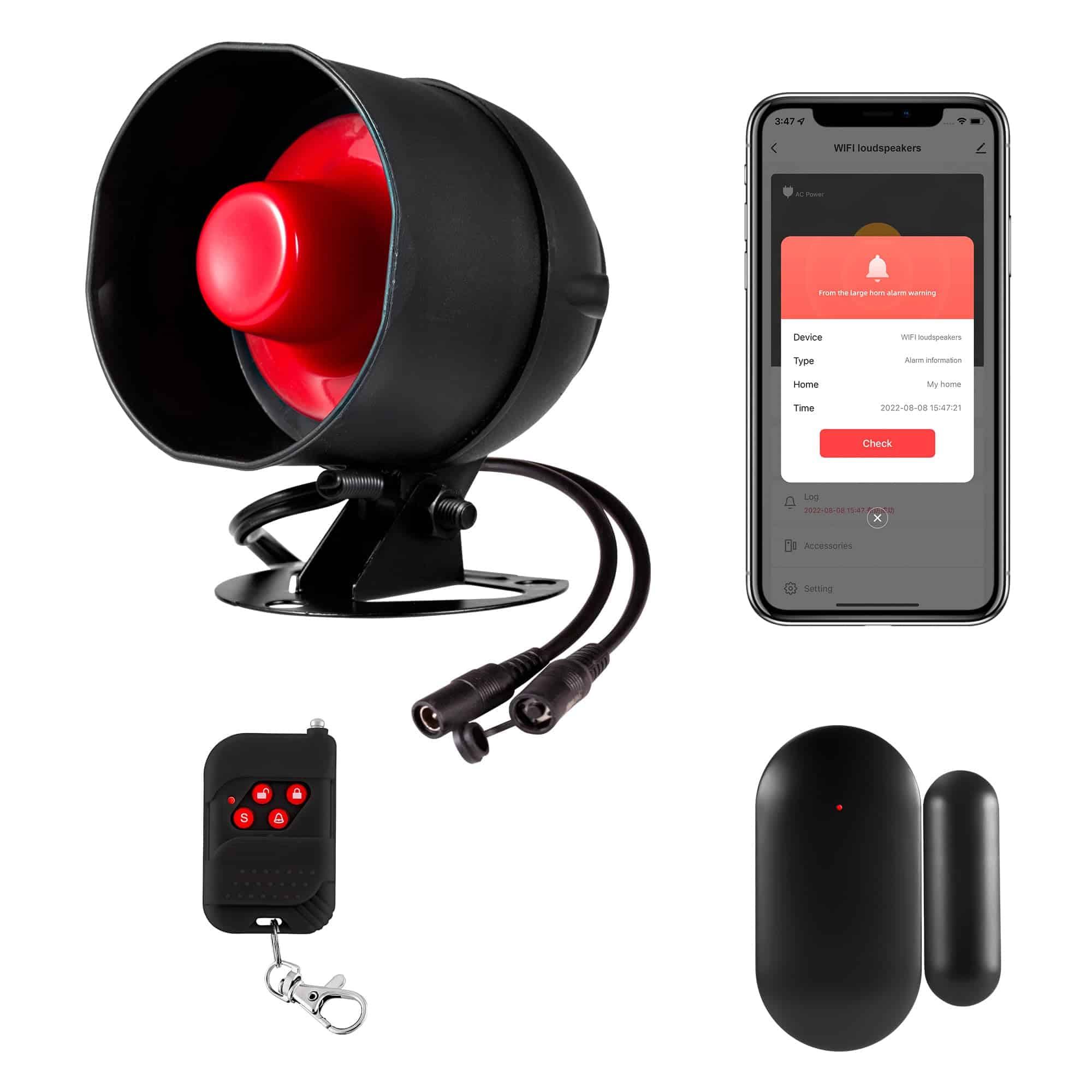 Sistema de alarma inteligente para seguridad del hogar,