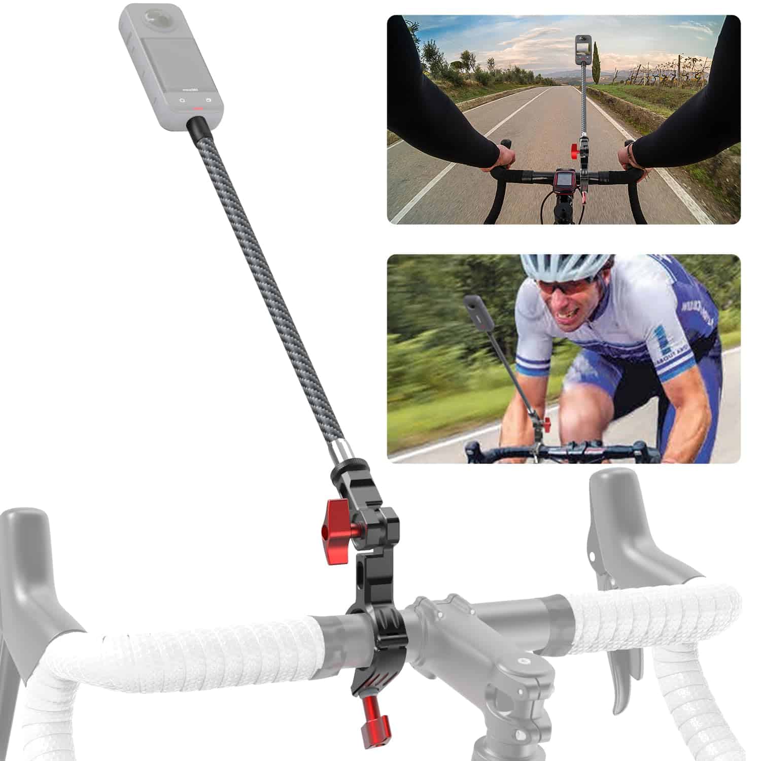 Soporte para Manubrio de Bicicleta Moto para Insta360 X5,