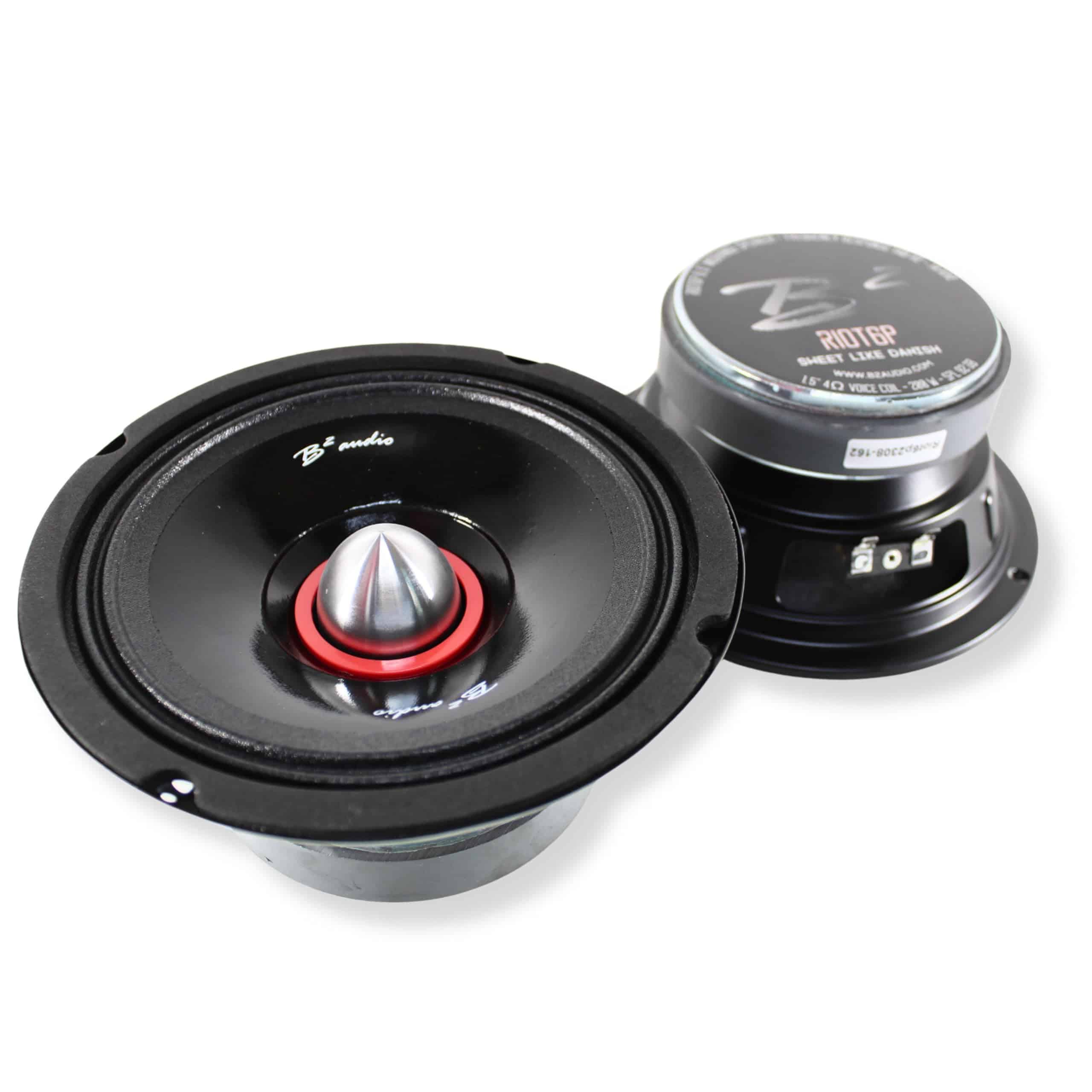 Par de Altavoces B2 Audio RIOT de 6.5" 4-Ohm 100W RMS