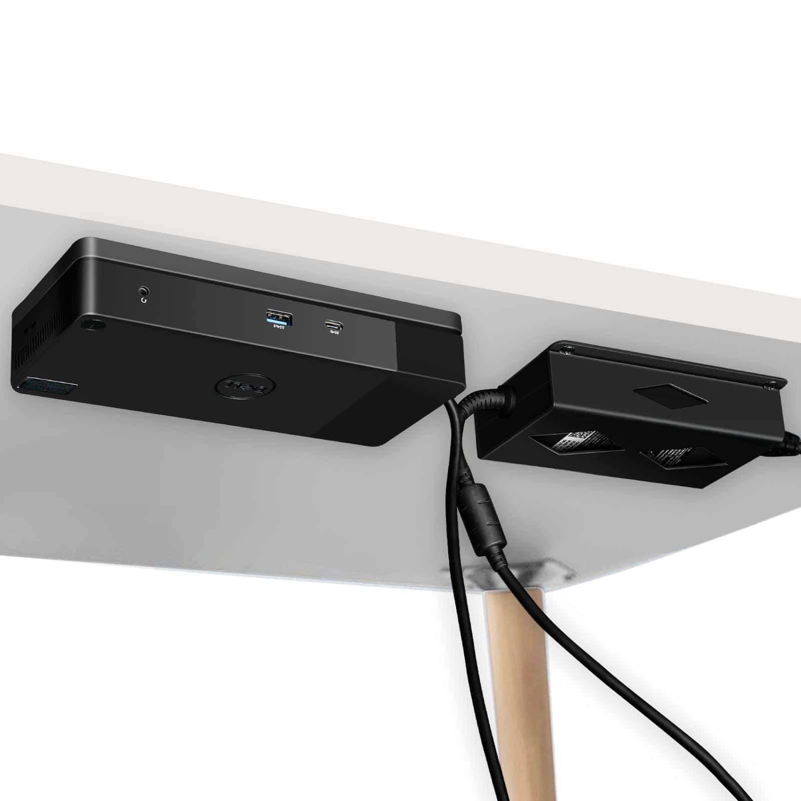 Soporte de montaje bajo el escritorio para Dell WD19 /