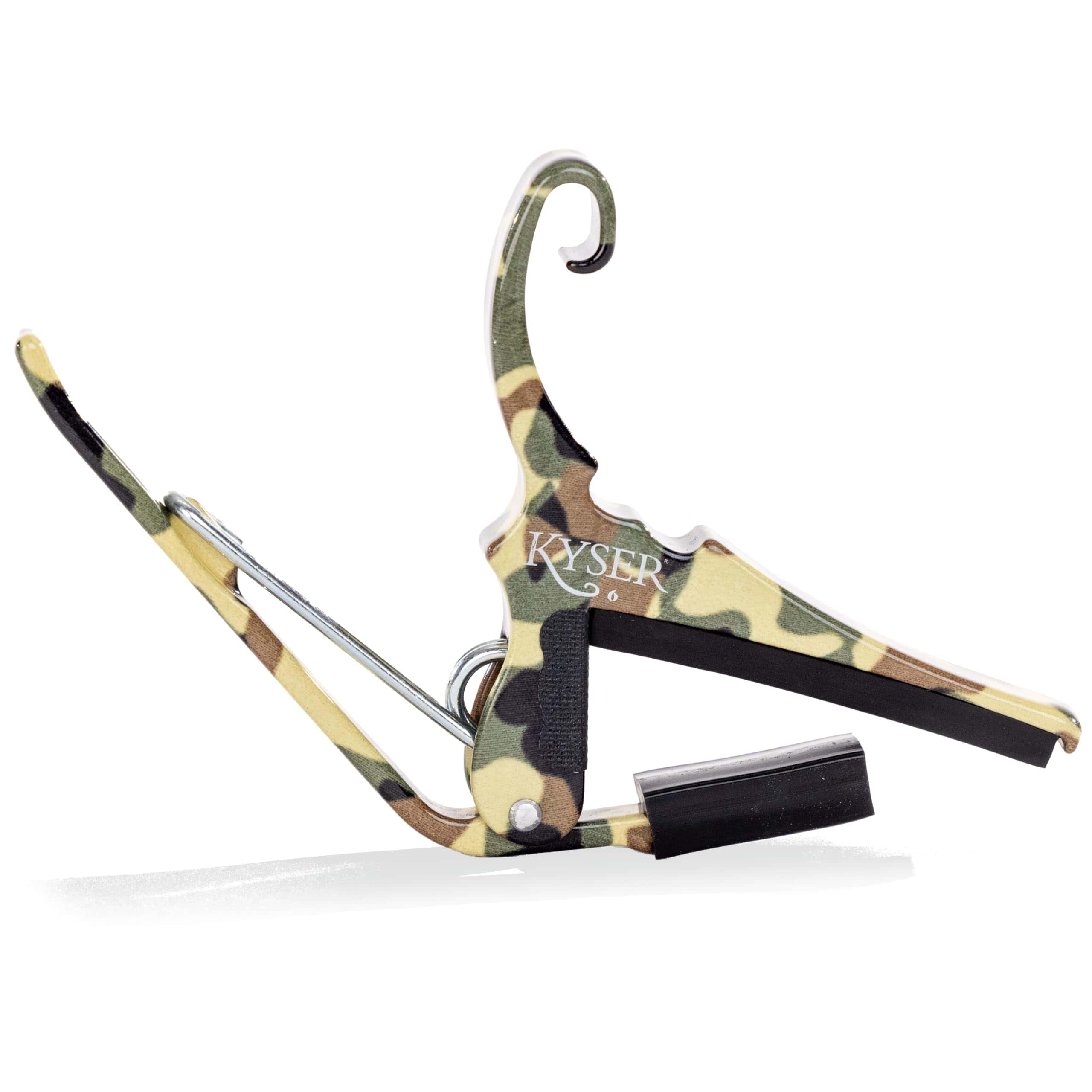 Kyser Quick-Change Guitar Capo para guitarras - Camo 2.0