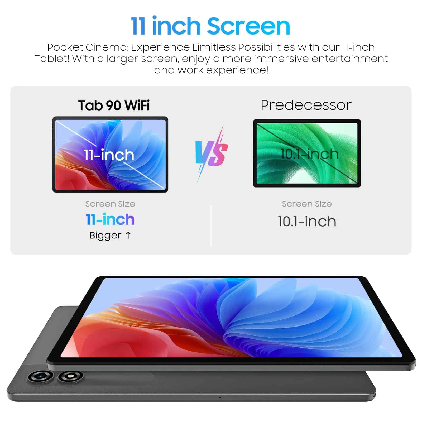 Tablet Blackview 2025 Android 15 de 11 pulgadas, Tab 90WiFi - Image 3