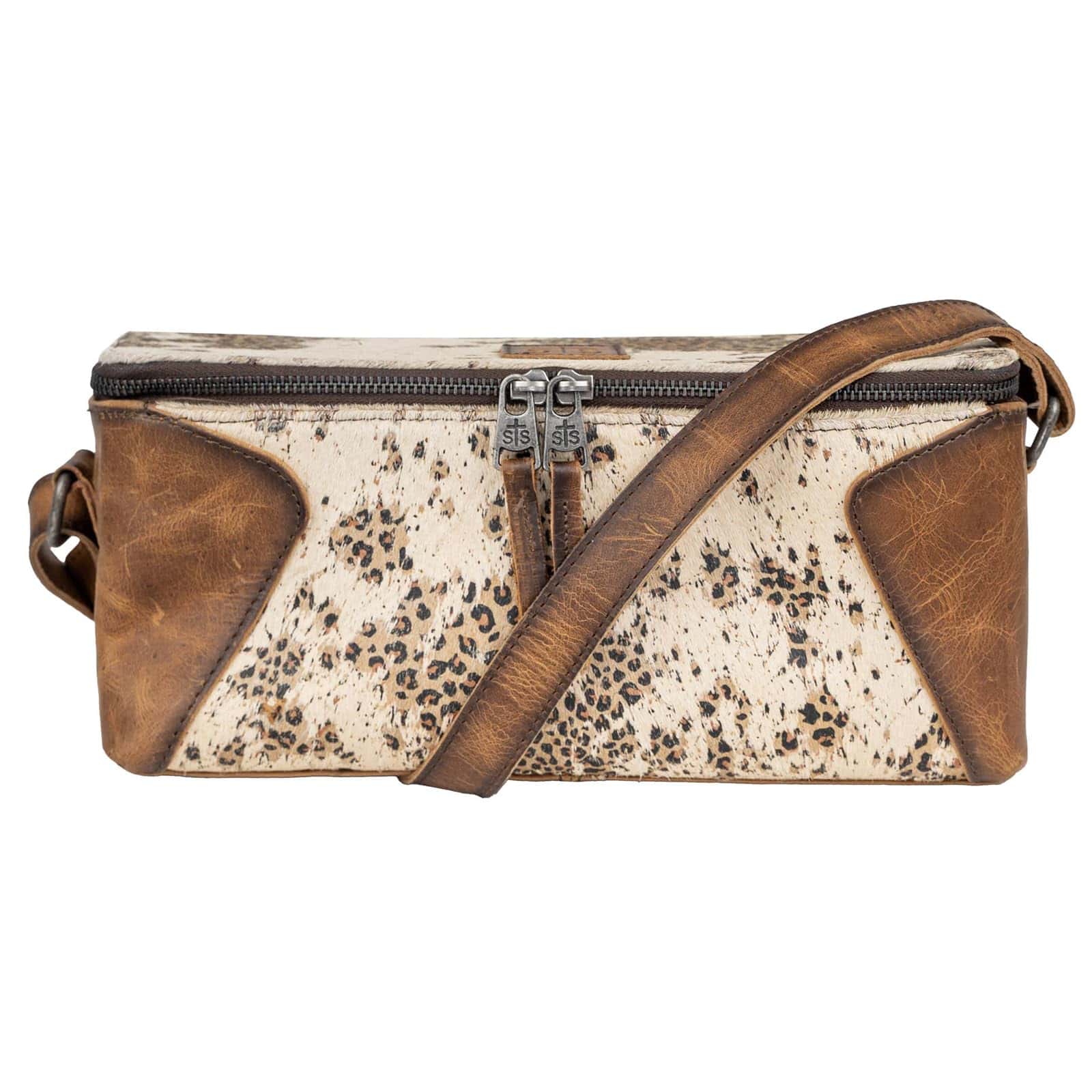 Bolso de Maquillaje Todo en Uno de Cuero STS Ranchwear