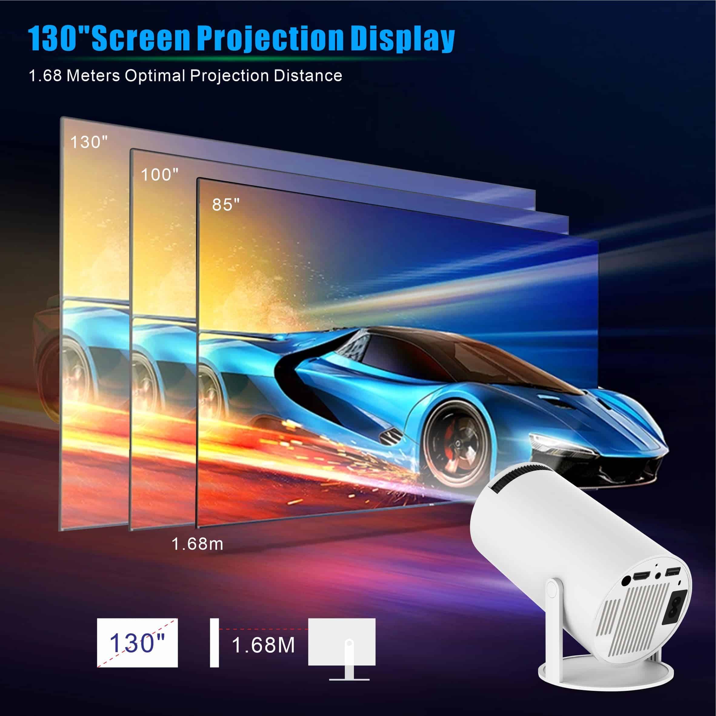 Proyector Mini Inteligente - 4K con WiFi 6 y Bluetooth 5, - Image 5
