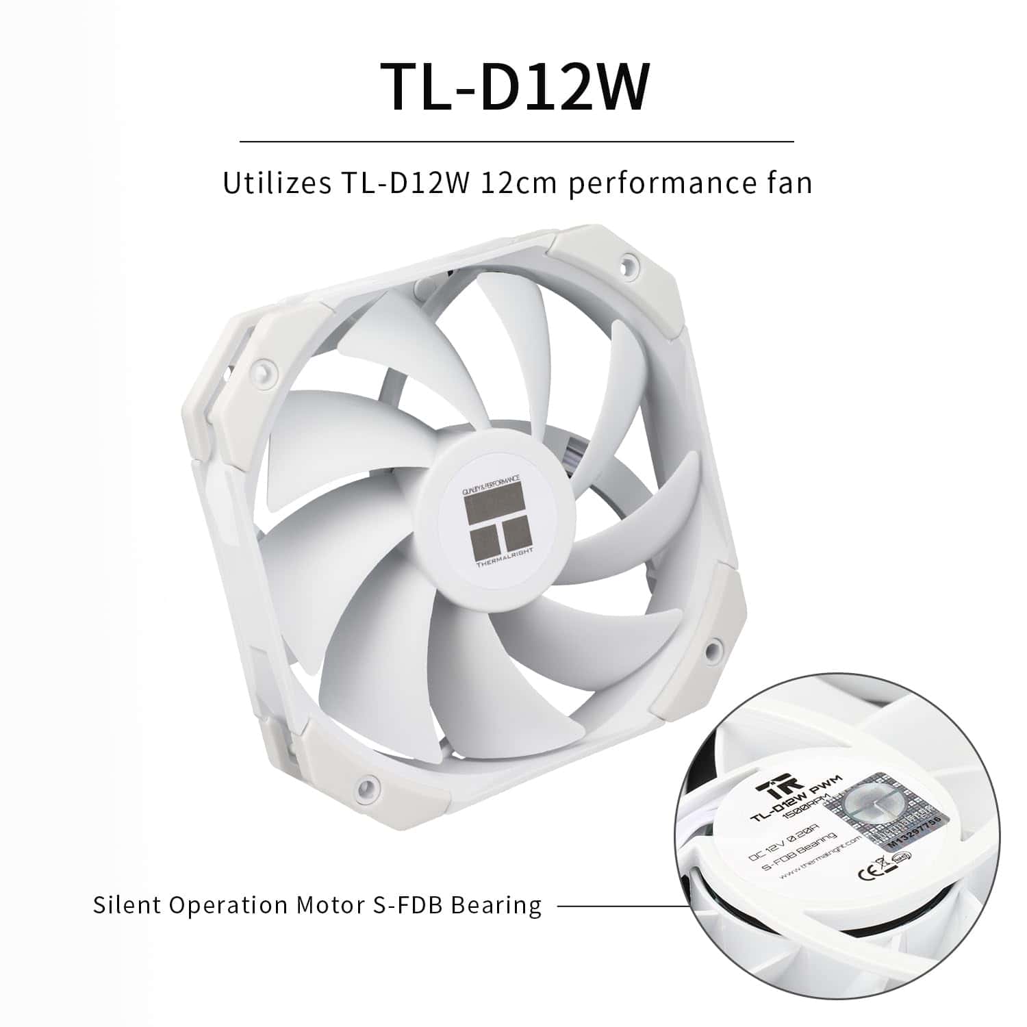 Thermalright Peerless Assassin 120 Mini Blanco CPU Cooler, - Image 3