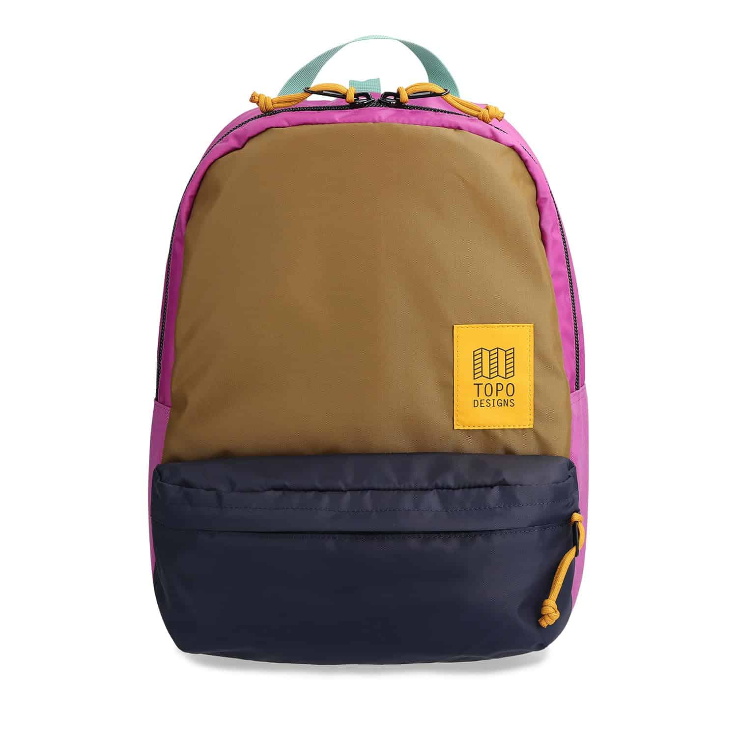 Mochila ligera para laptop Topo -Caqui/Marino