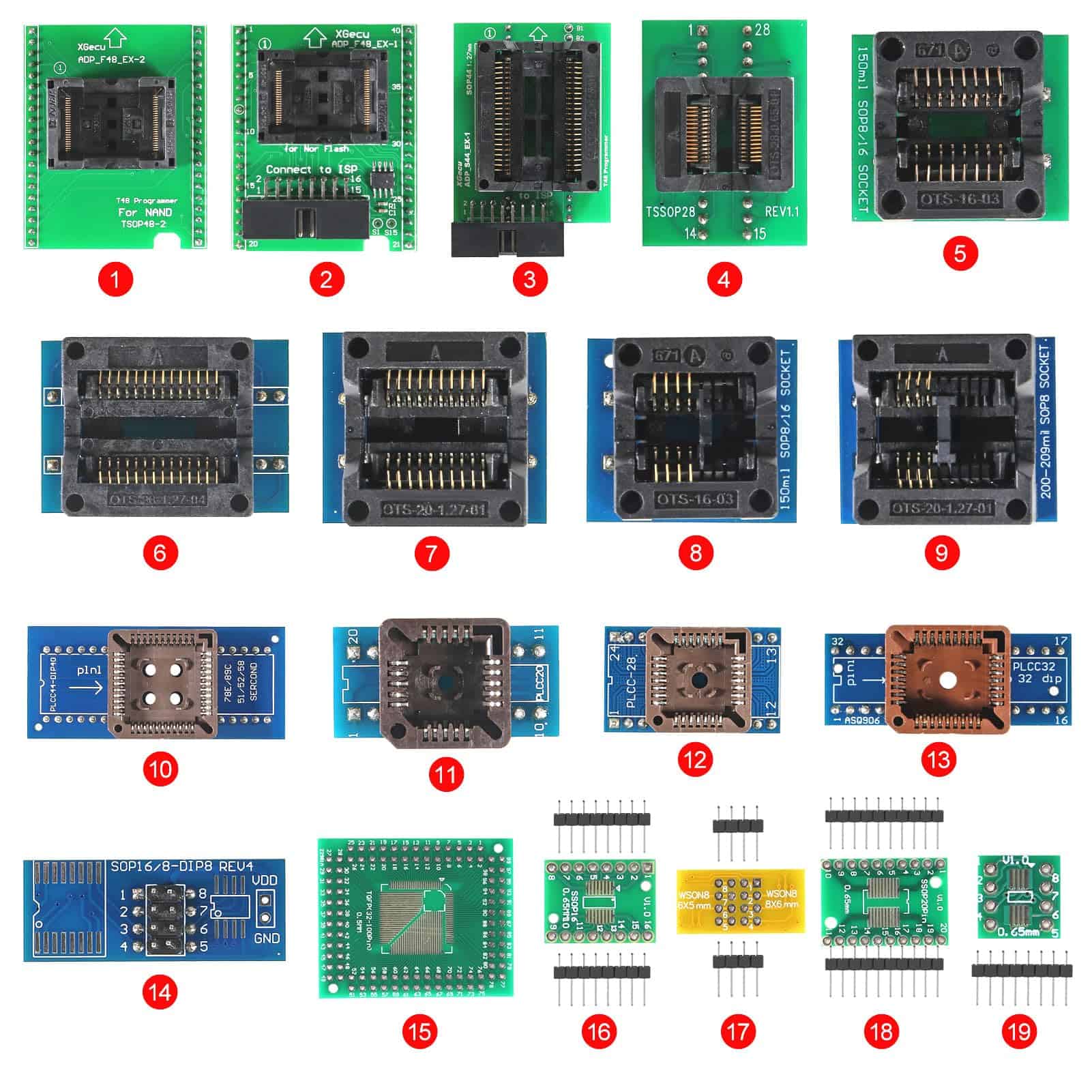 Programador ACEIRMC T48 (TL866-3G) Soporte 34000+ ICS para - Imagen 3