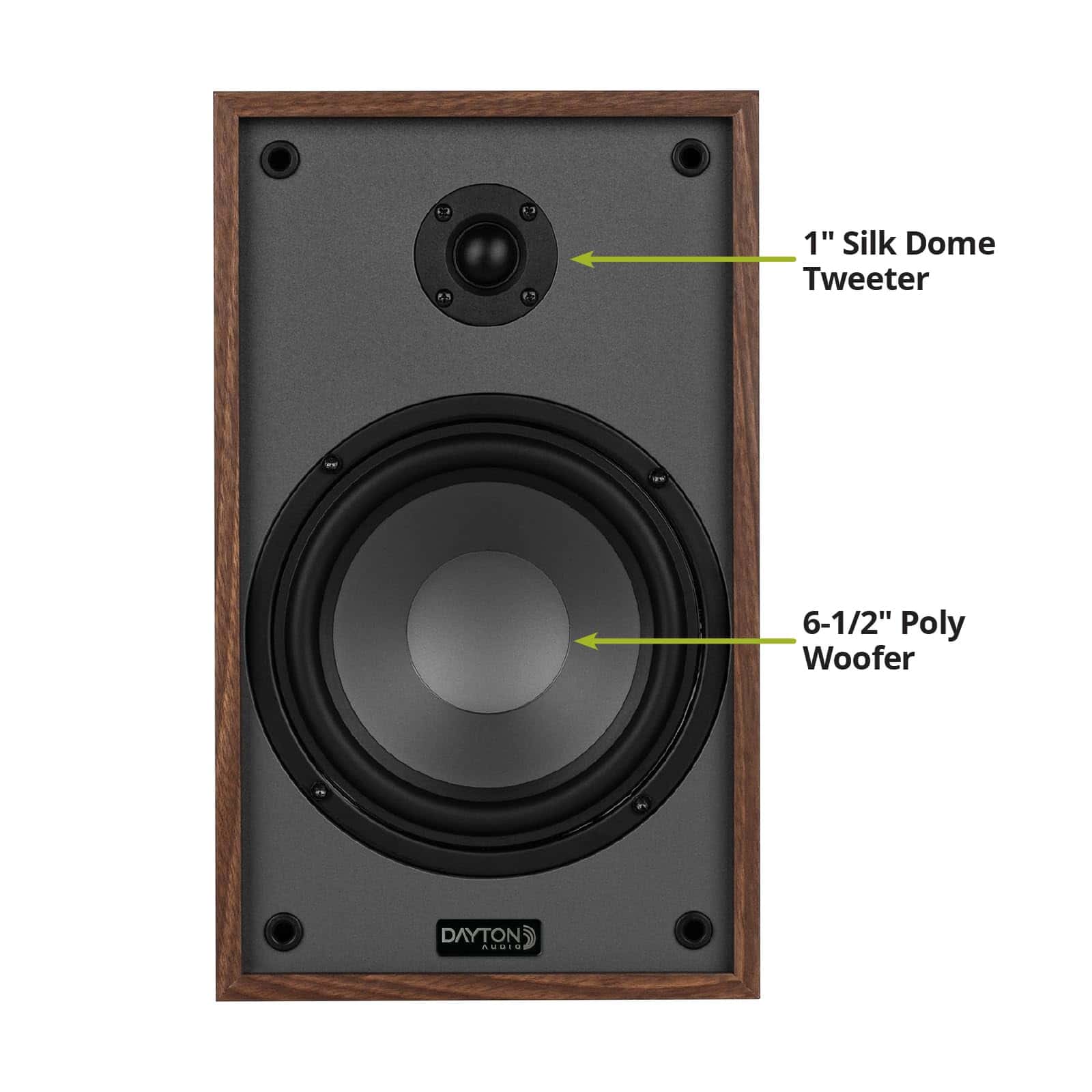 Par de Altavoces de Estantería Dayton Audio -Madera - Image 6