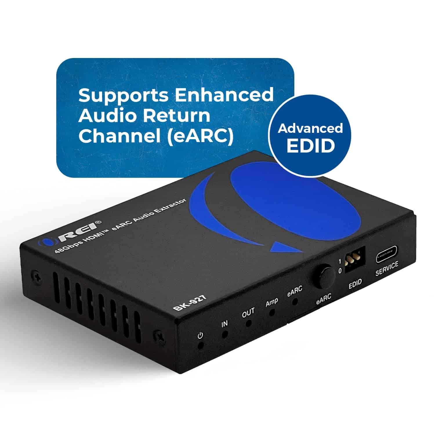 OREI HDMI 2.1 Switch 4x1 8K Con EARC/ARC E Estrattore Audio Ottico: Supporta 4K@120Hz, PS5, Giochi, HDCP 2.3, VRR E ALLM - 2