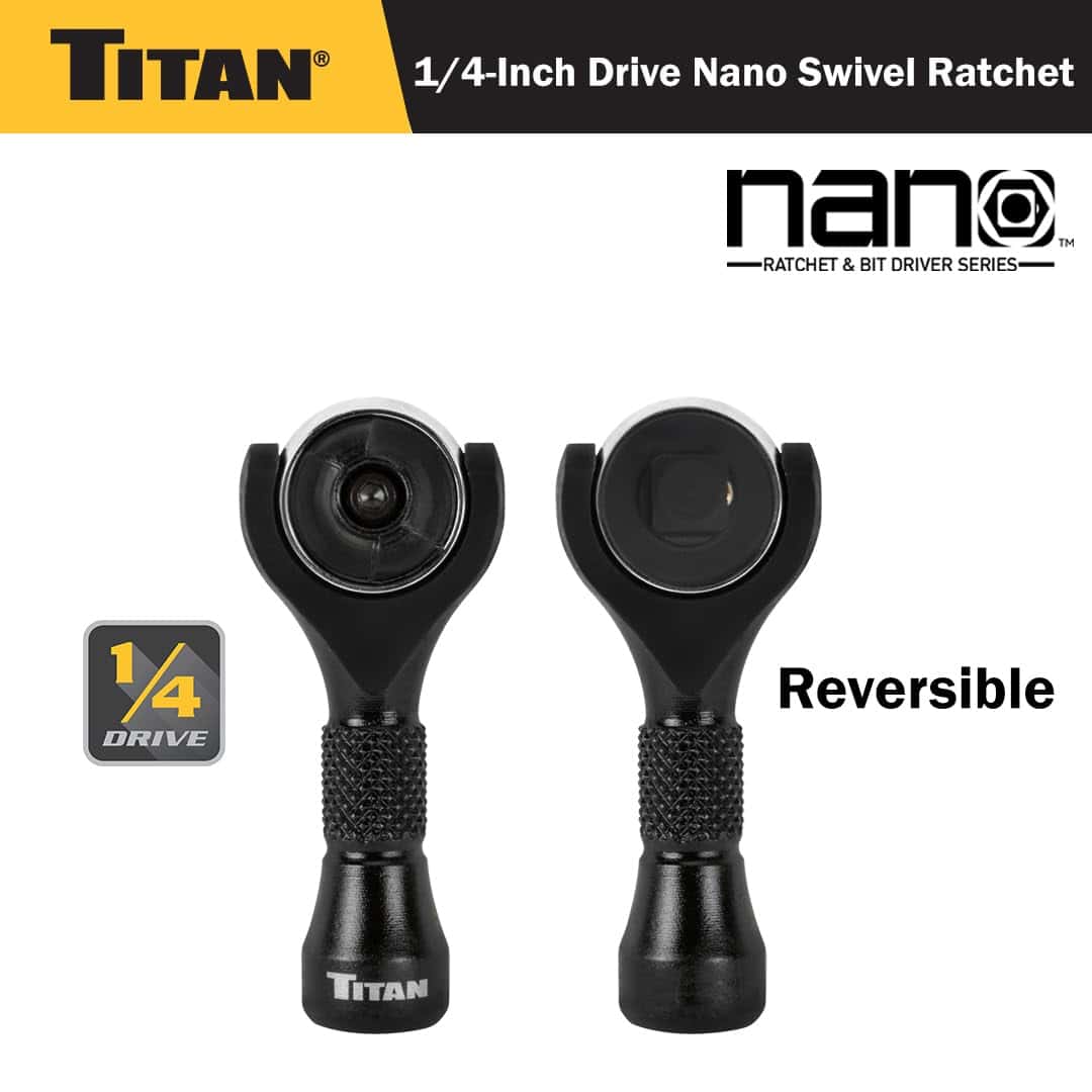 Llave de Trinquete Nano de 90 Dientes con Cabeza Giratoria - Image 4