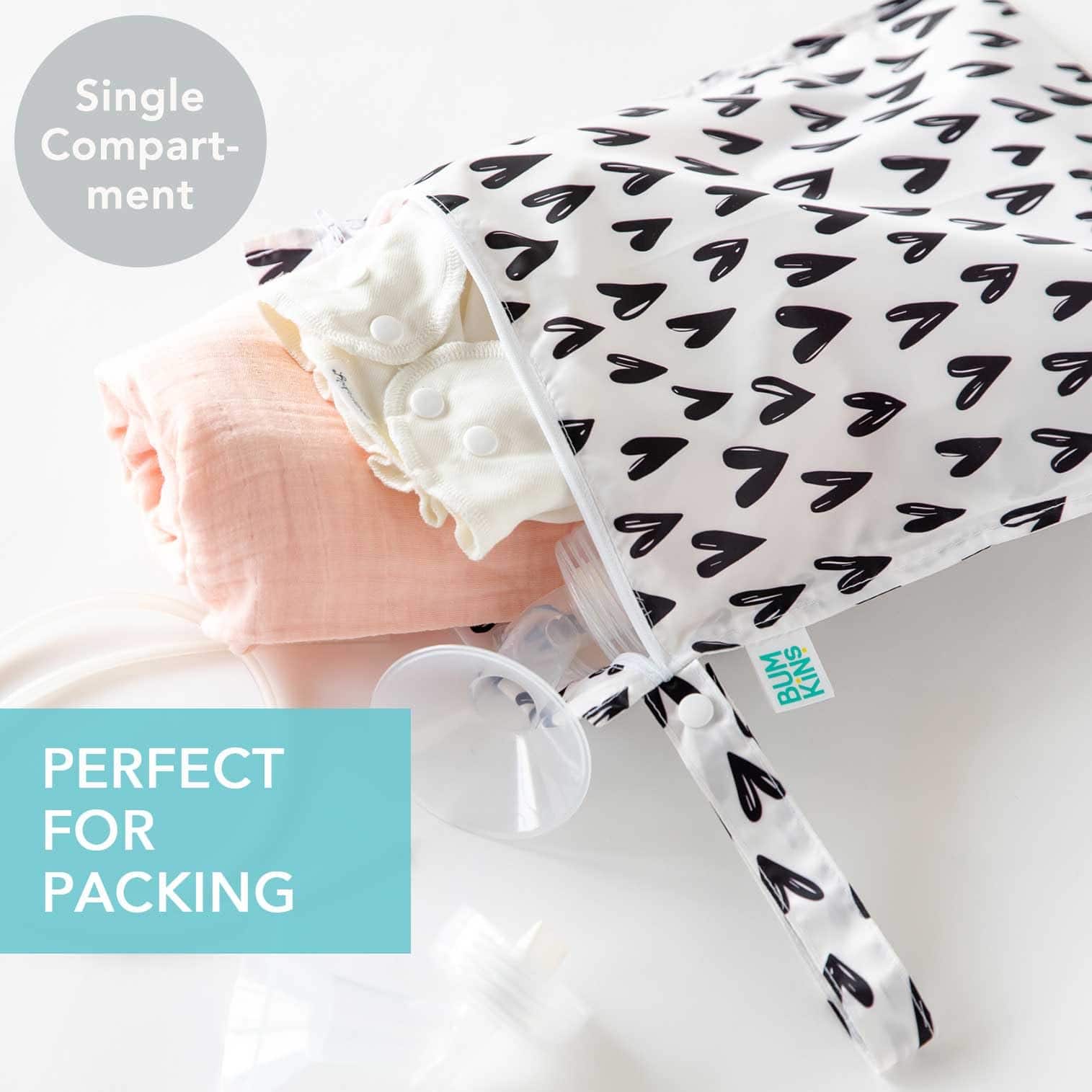 Bumkins - Bolsa Impermeable - Para Bebé, Viajes, Trajes de - Imagen 3