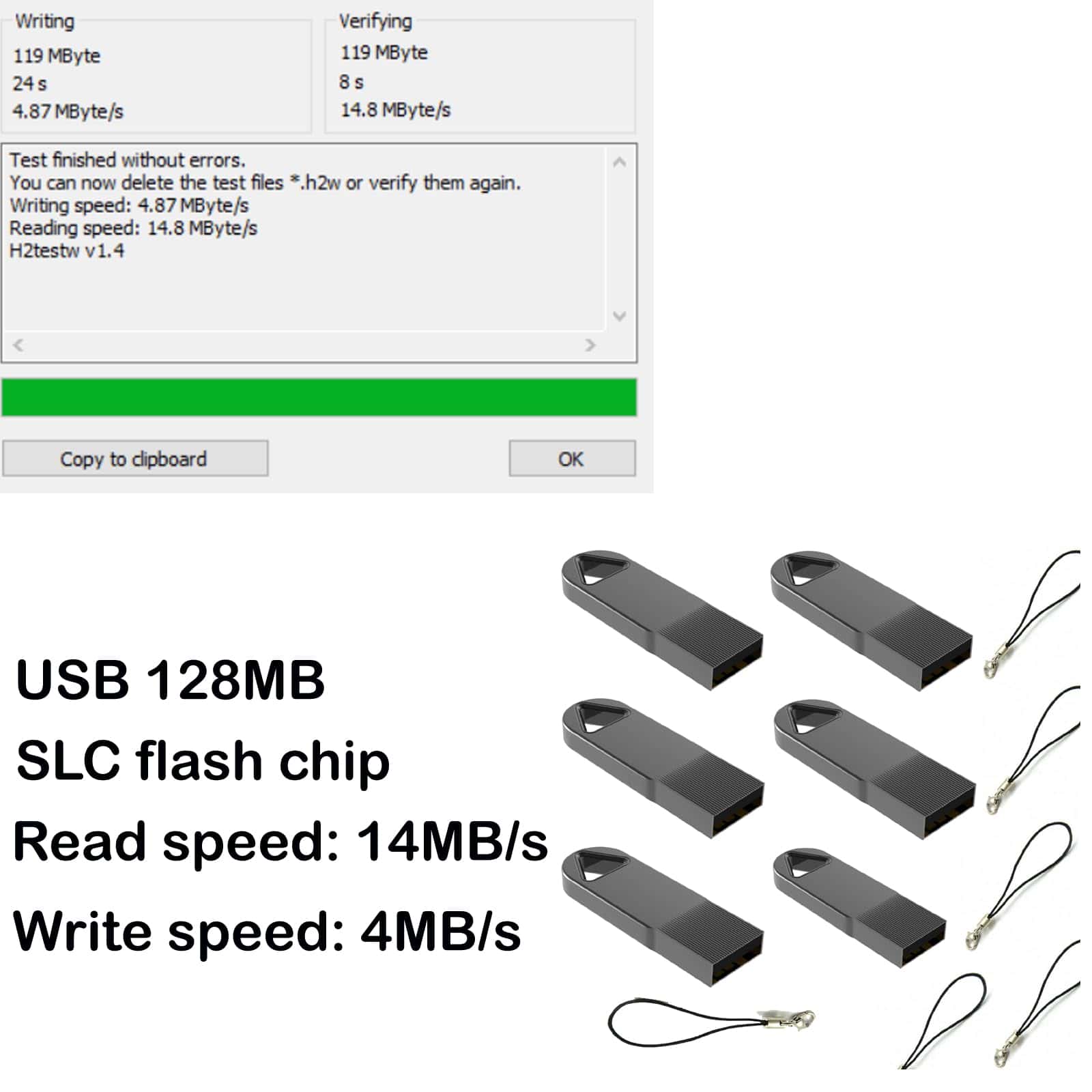Alternative view of lcwamy Memoria USB de 128MB 50 Pack Memorias USB de 128MB
