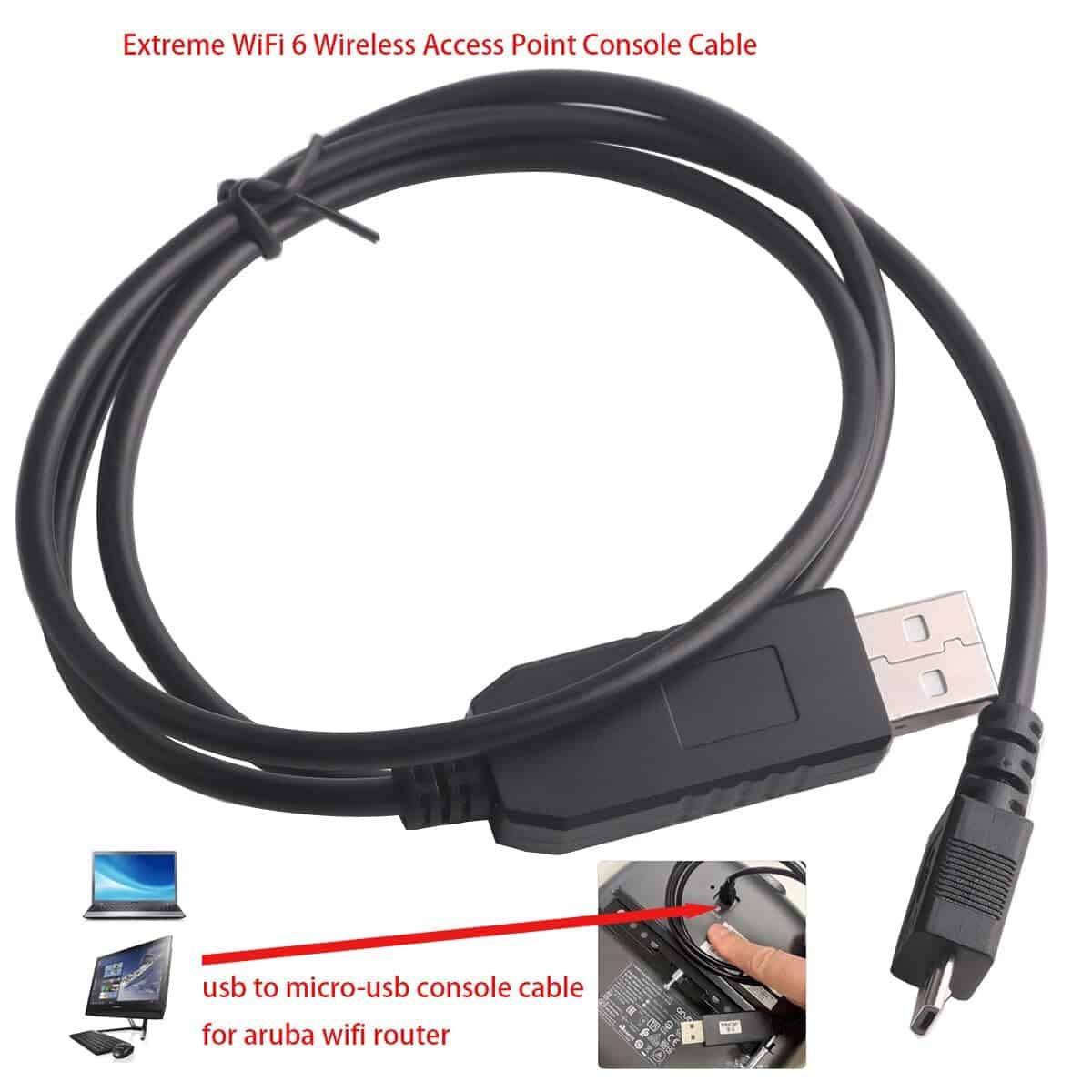 Cable de consola Micro USB Suamdoen para punto de acceso - Image 6