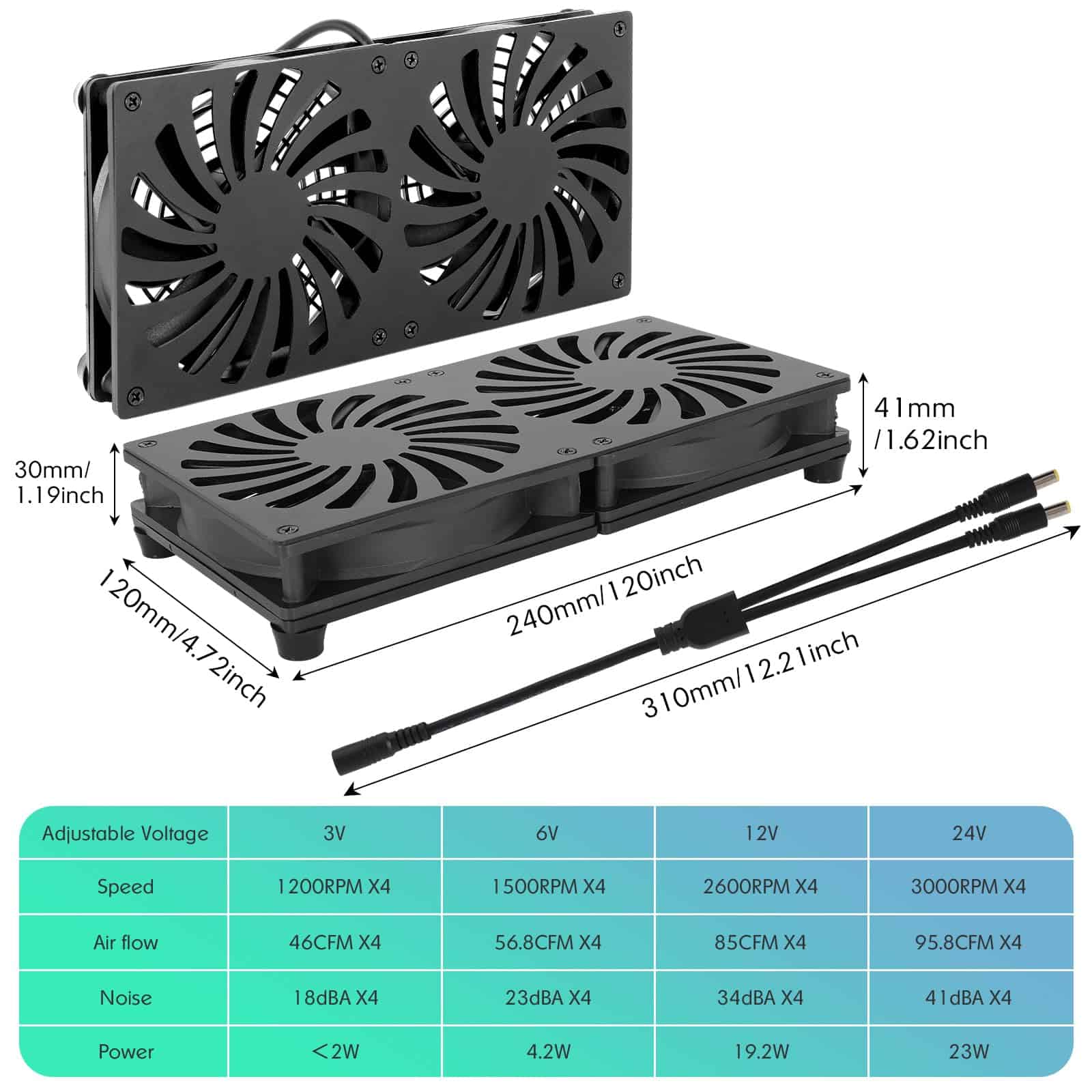 Ventilador de Refrigeración para Computadora SUOHUI con - Image 8