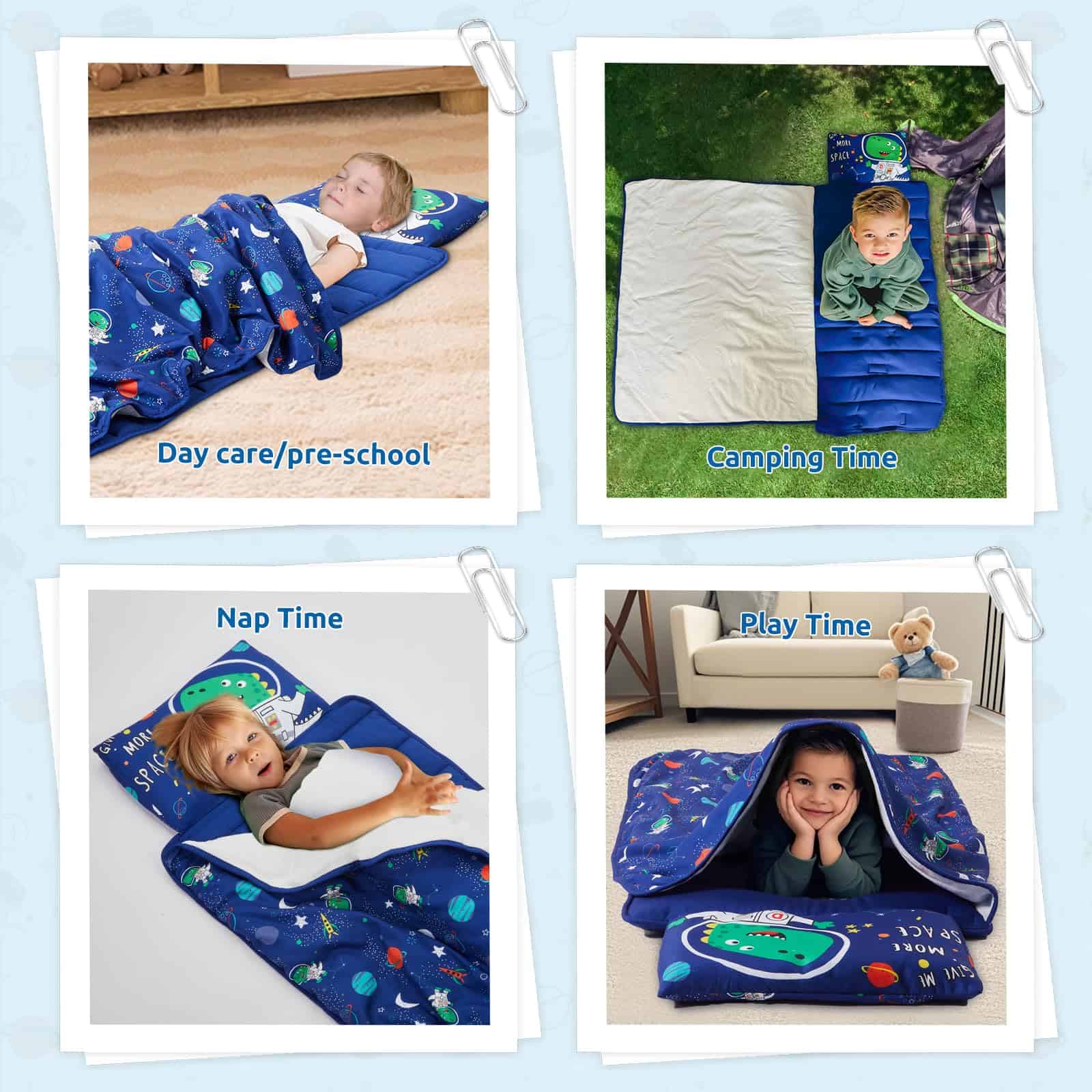 Safotad Colchoneta Infantil con Almohada y Manta, Diseño - Imagen 8