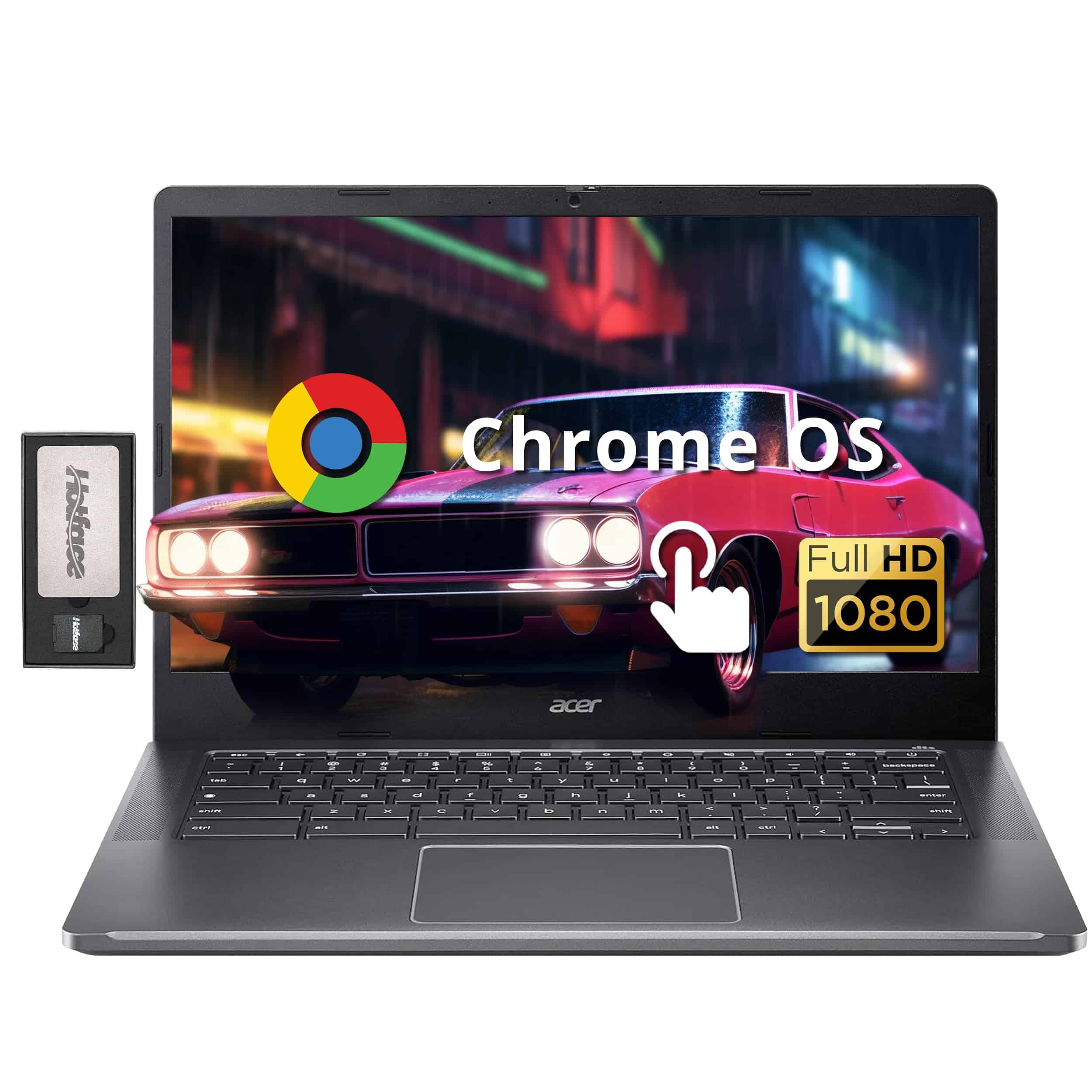 Laptop Acer Chromebook Plus 14" FHD con pantalla táctil,