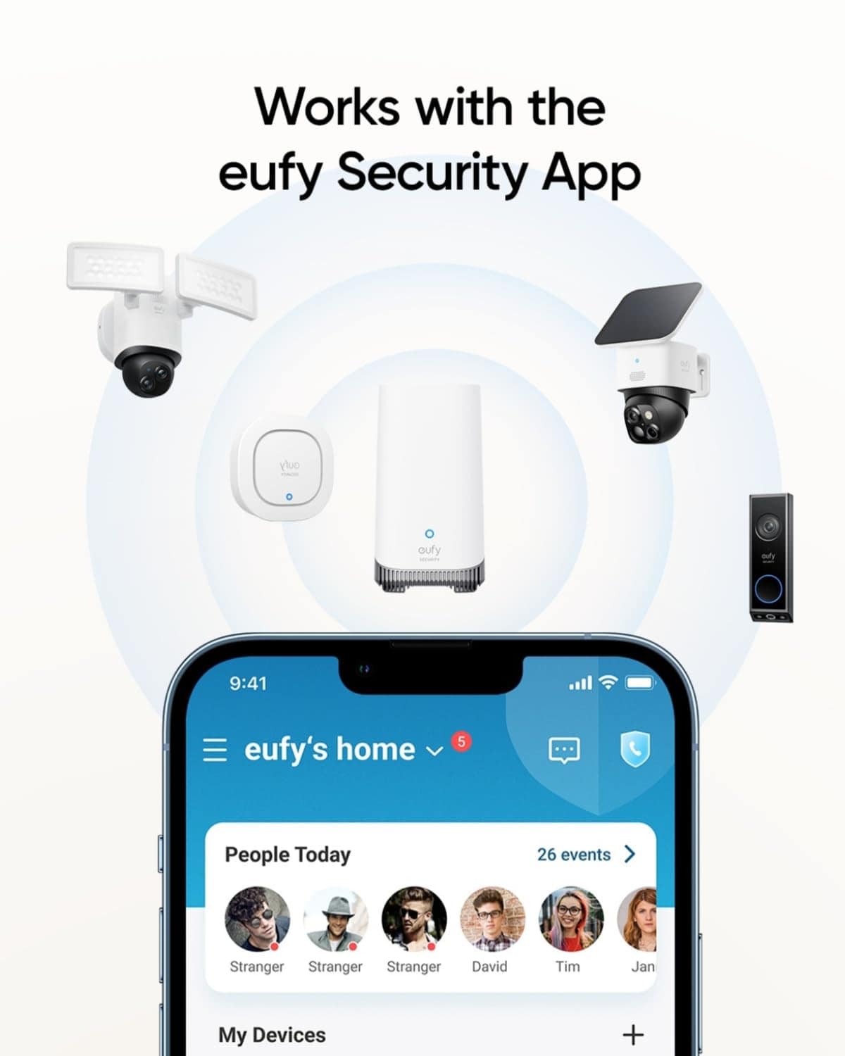 Sirena de Seguridad eufy, Resistente a la Intemperie IP65, - Image 6