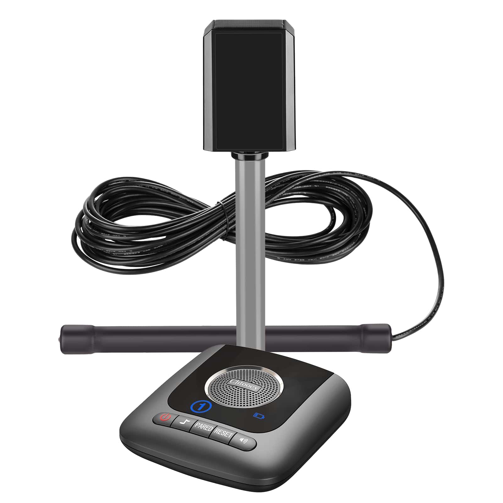 Chtoocy Sensor de Alarma para Entrada Inalámbrico Solar 1/2