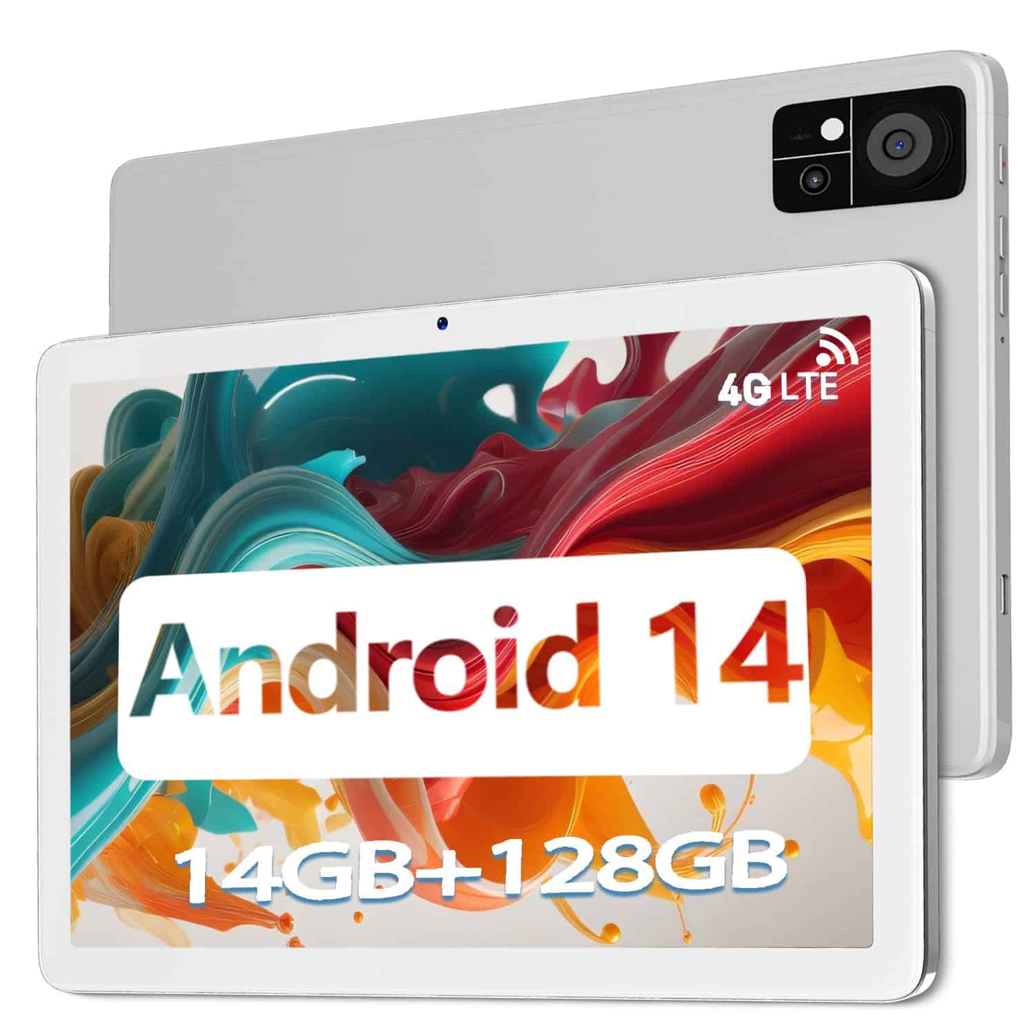 Tableta 2025, Tablet Android de 10 pulgadas con CPU