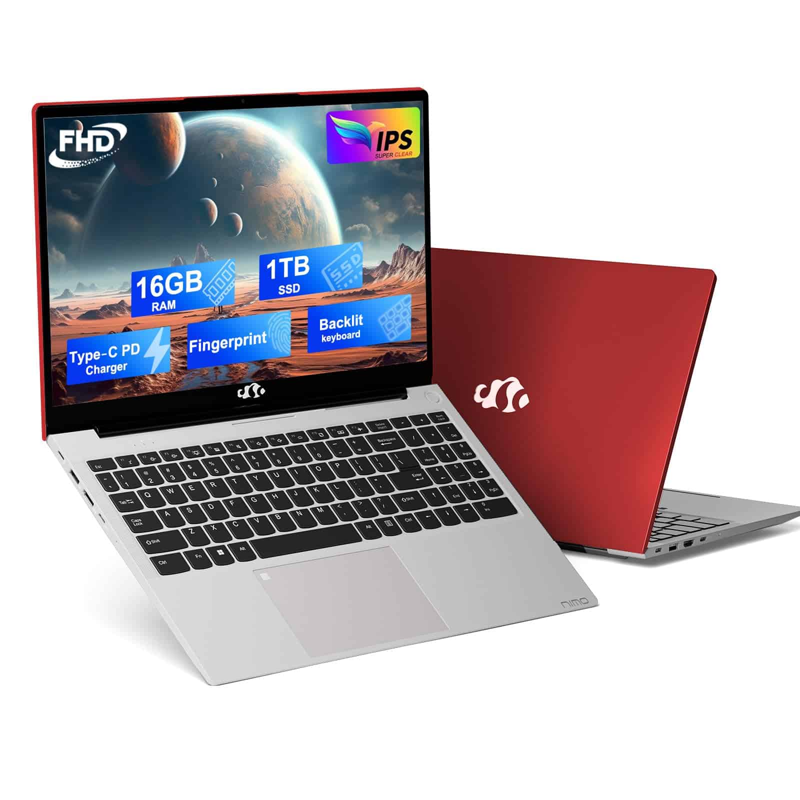 Laptop NIMO N151 15.6" Pentium N100 16GB 1TB SSD Win 11H