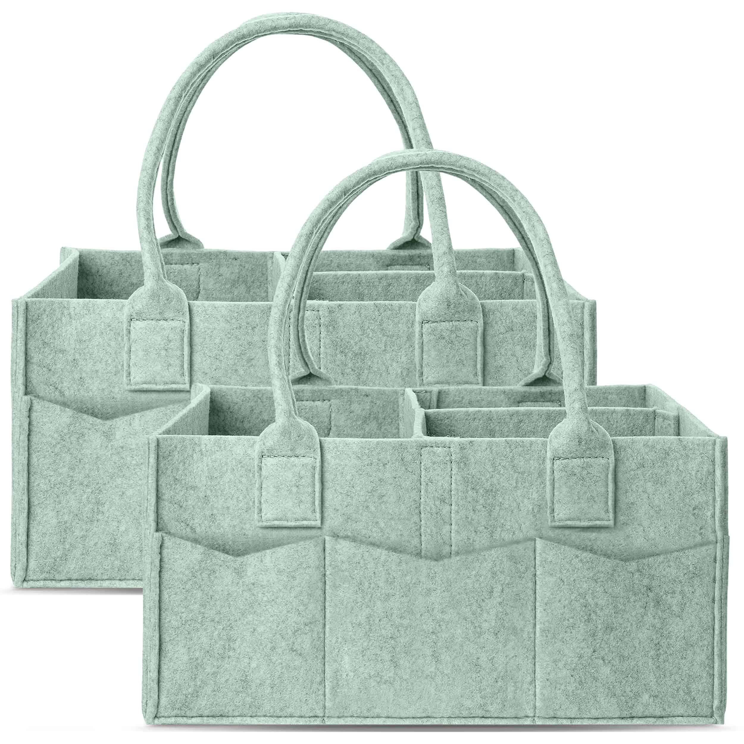 Organizador de pañales Cute Castle 2 Pack - Caddy portátil