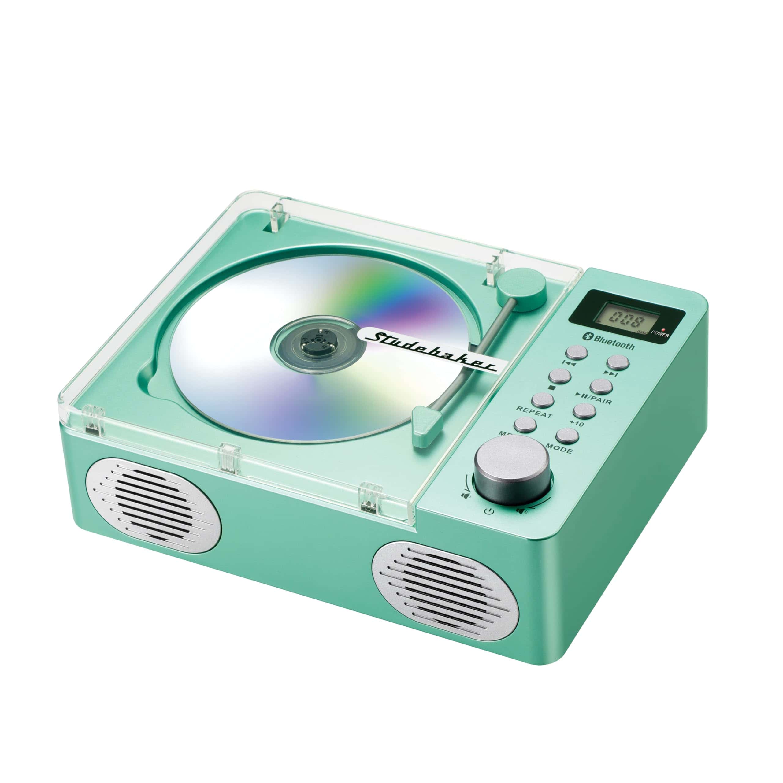 Reproductor de CD Bluetooth Estéreo Portátil Studebaker