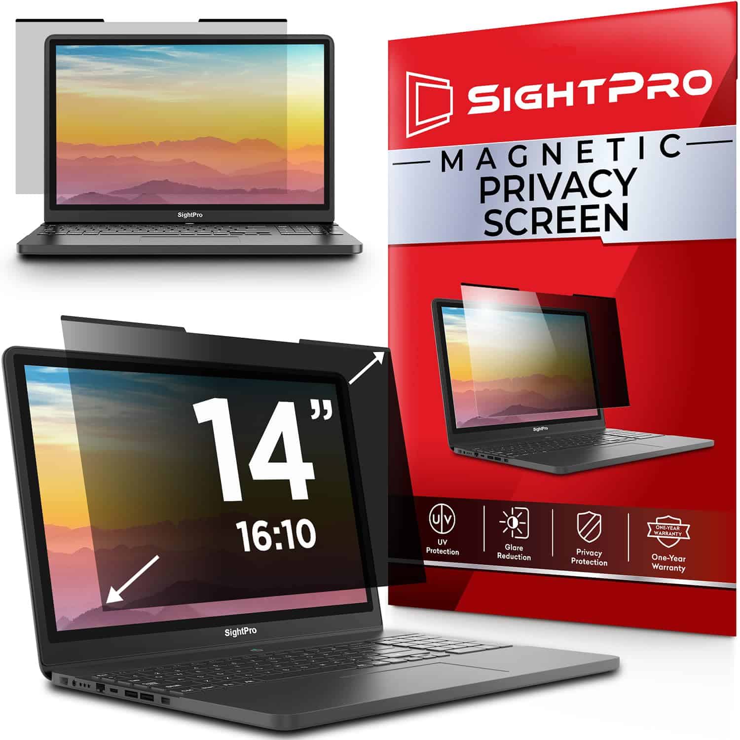 SightPro Pantalla de Privacidad Magnética para Laptop 14