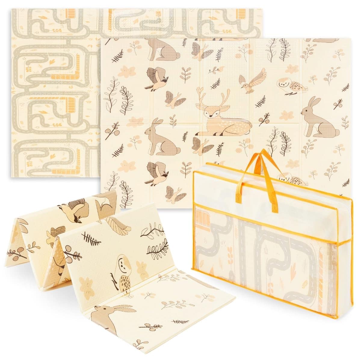 Tapete de Juego para Bebés Mamabrum 180 x 120 x 1 cm –