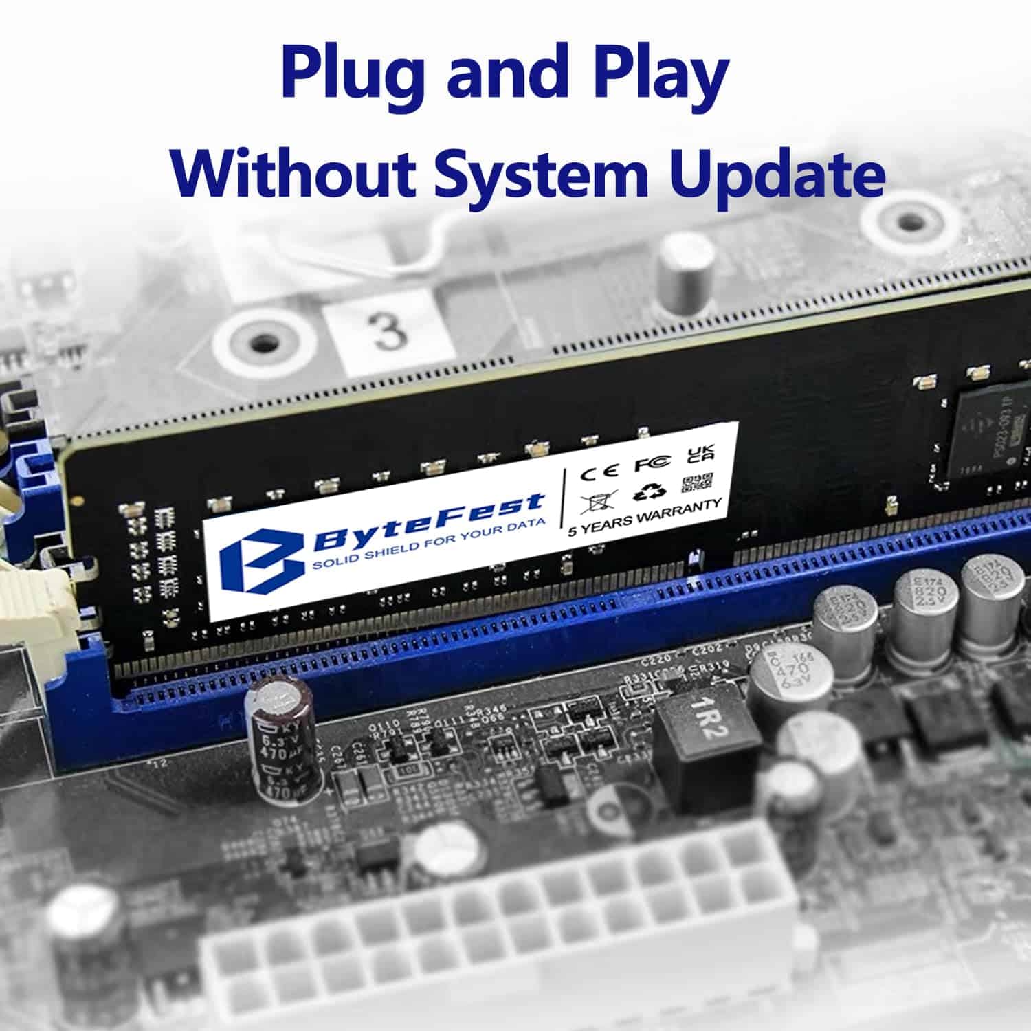 Memoria RAM DDR5 ByteFest 48GB 5600MHz PC5-44800 CL46 UDIMM - Image 9