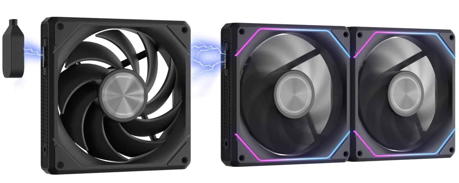 Ventiladores de Caja darkFlash G16 120MM ARGB Magnéticos -
