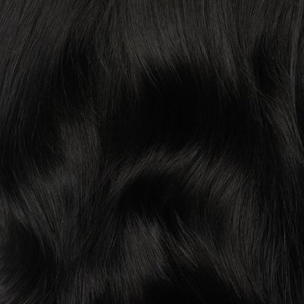 Alternative view of Extensiones de Cabello Humano Luxy 100% Remy -Negro Apagado