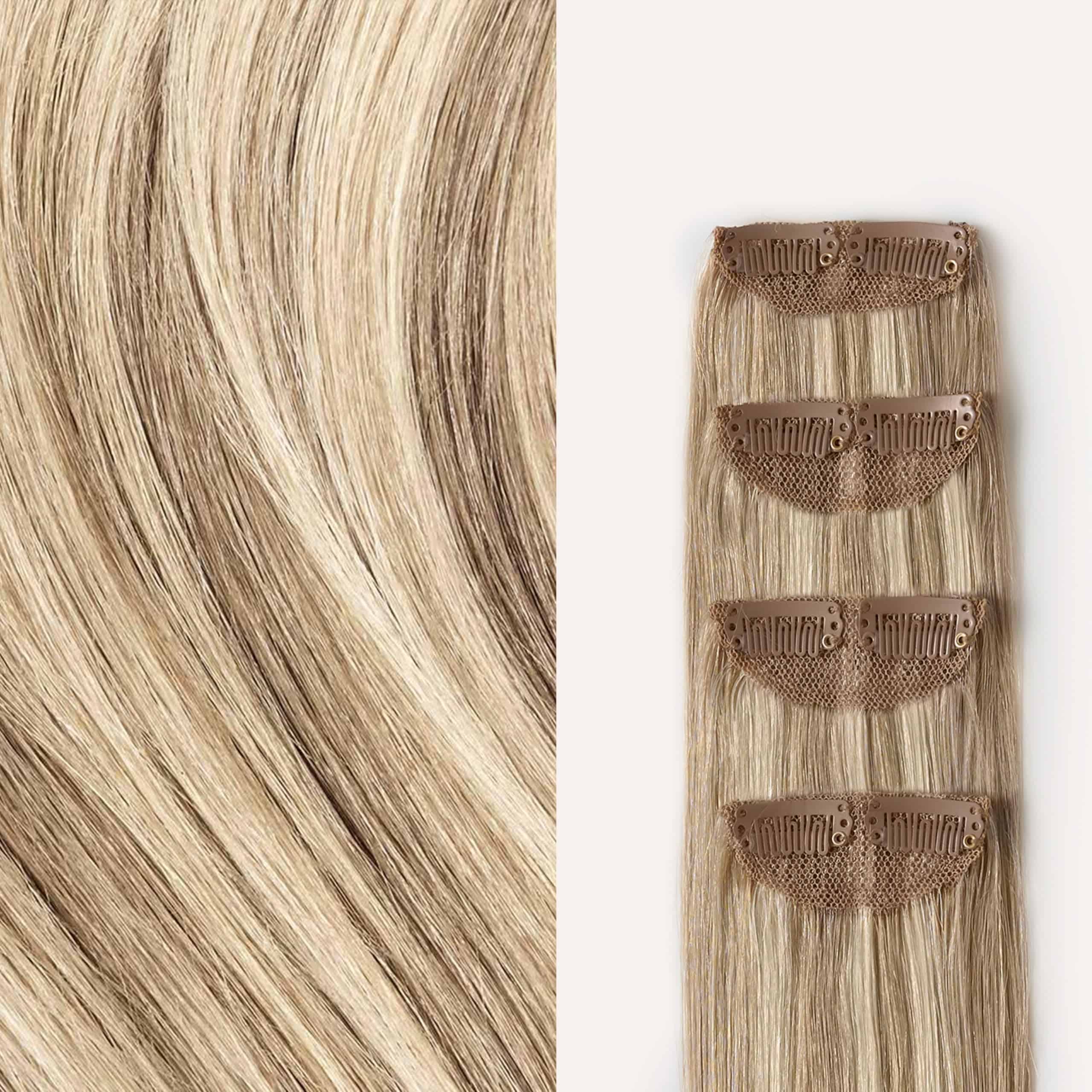 Luxy 100% Cabello Humano Remy - Relleno de -Rubia Crema Dime