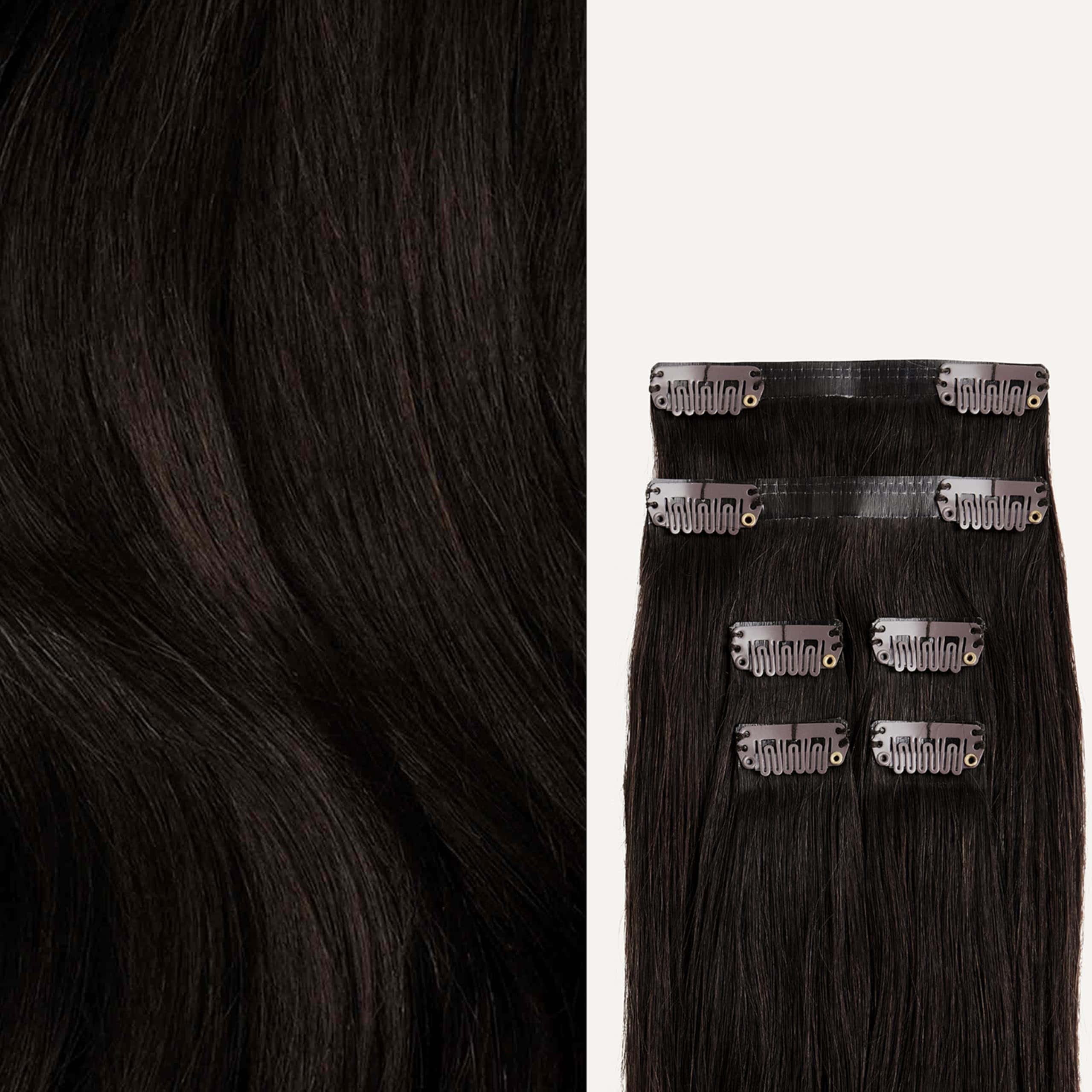 Extensiones de Cabello 100% Remy Luxy para -Marrón Mocha