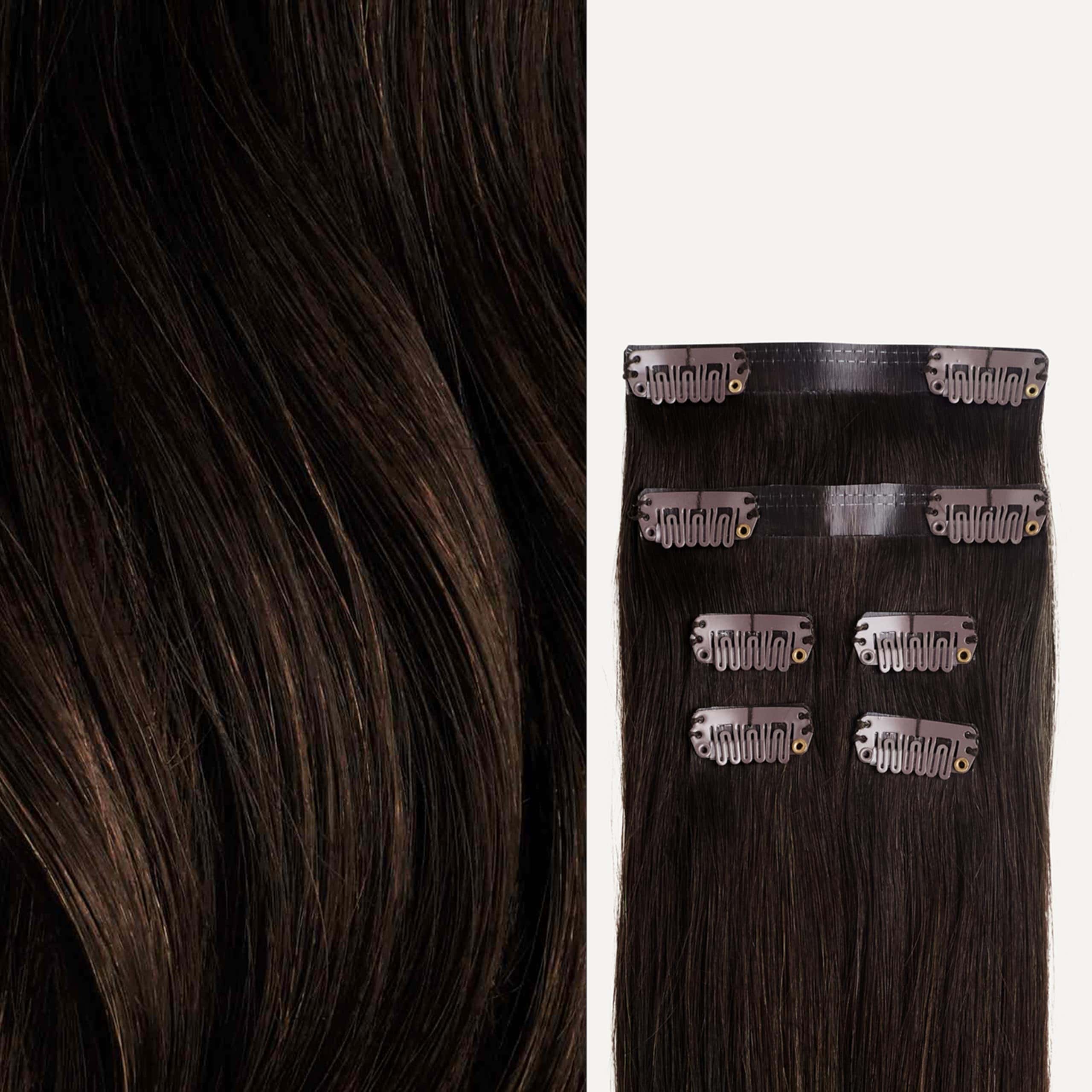 Extensiones de Cabello Humano Remy Luxy -Moco Café Balayage