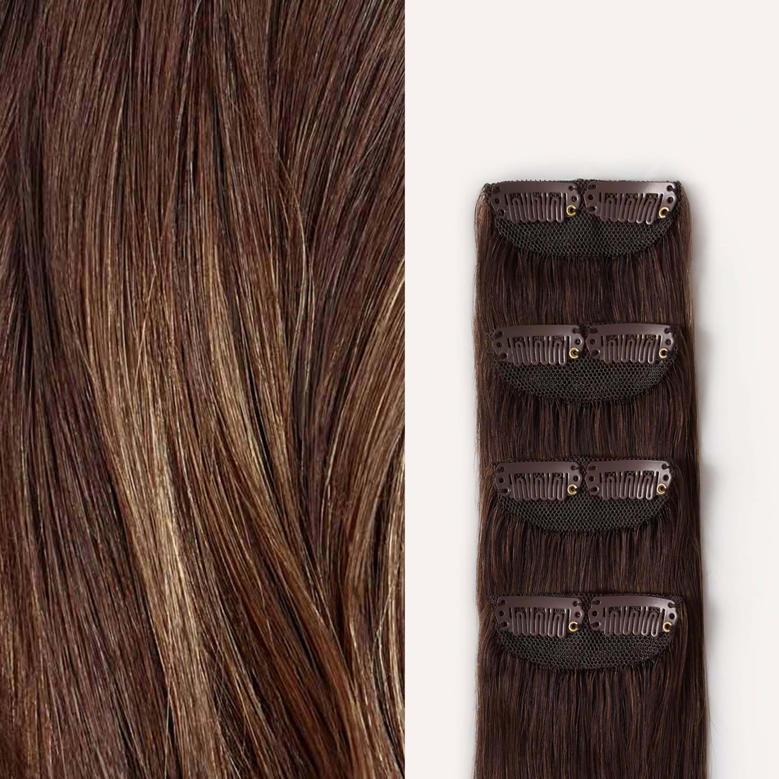 Relleno de Cabello en el Cuero Cabelludo - Clip-Ins para