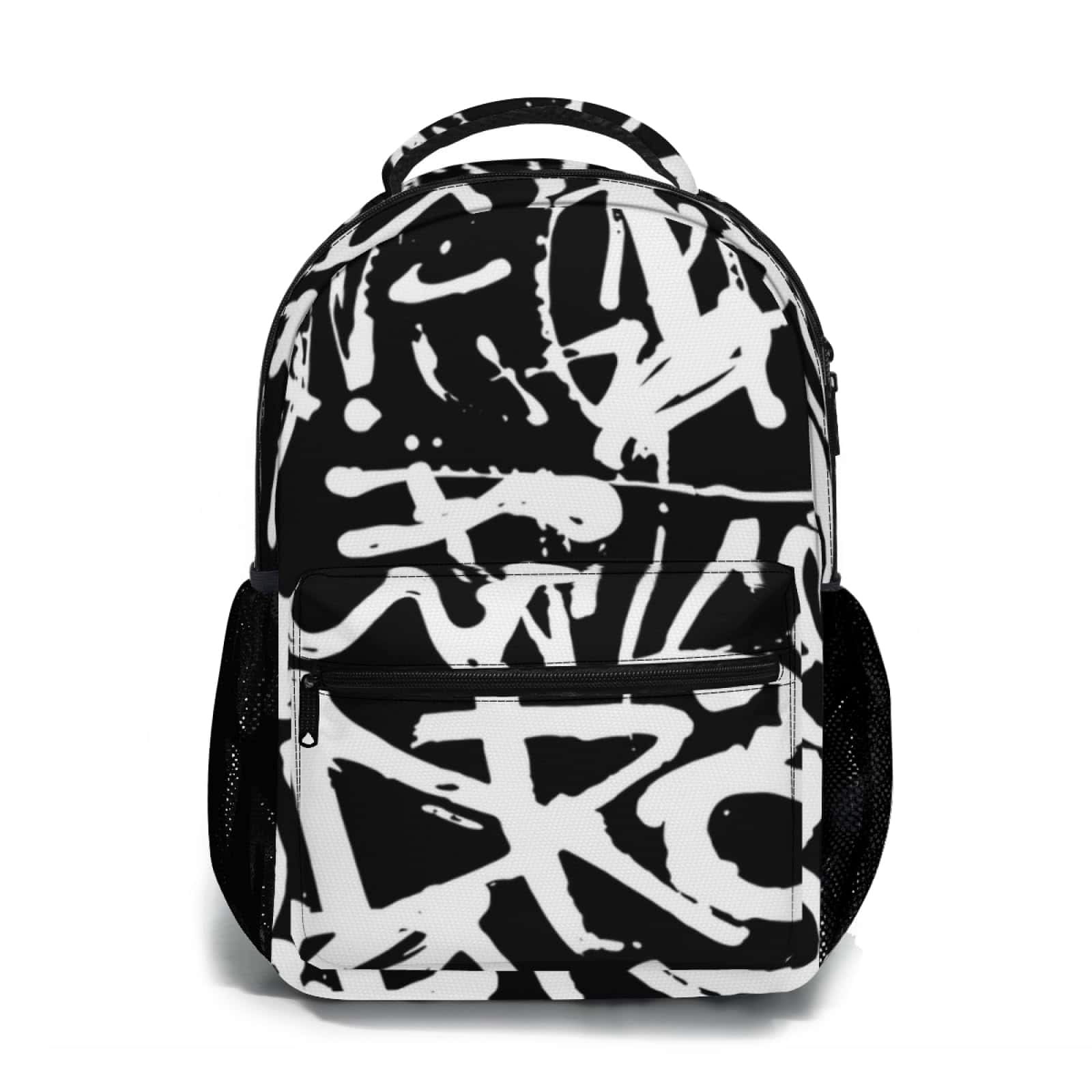 Mochila de Graffiti Divertida FHSUISN, Mochila Portátil con