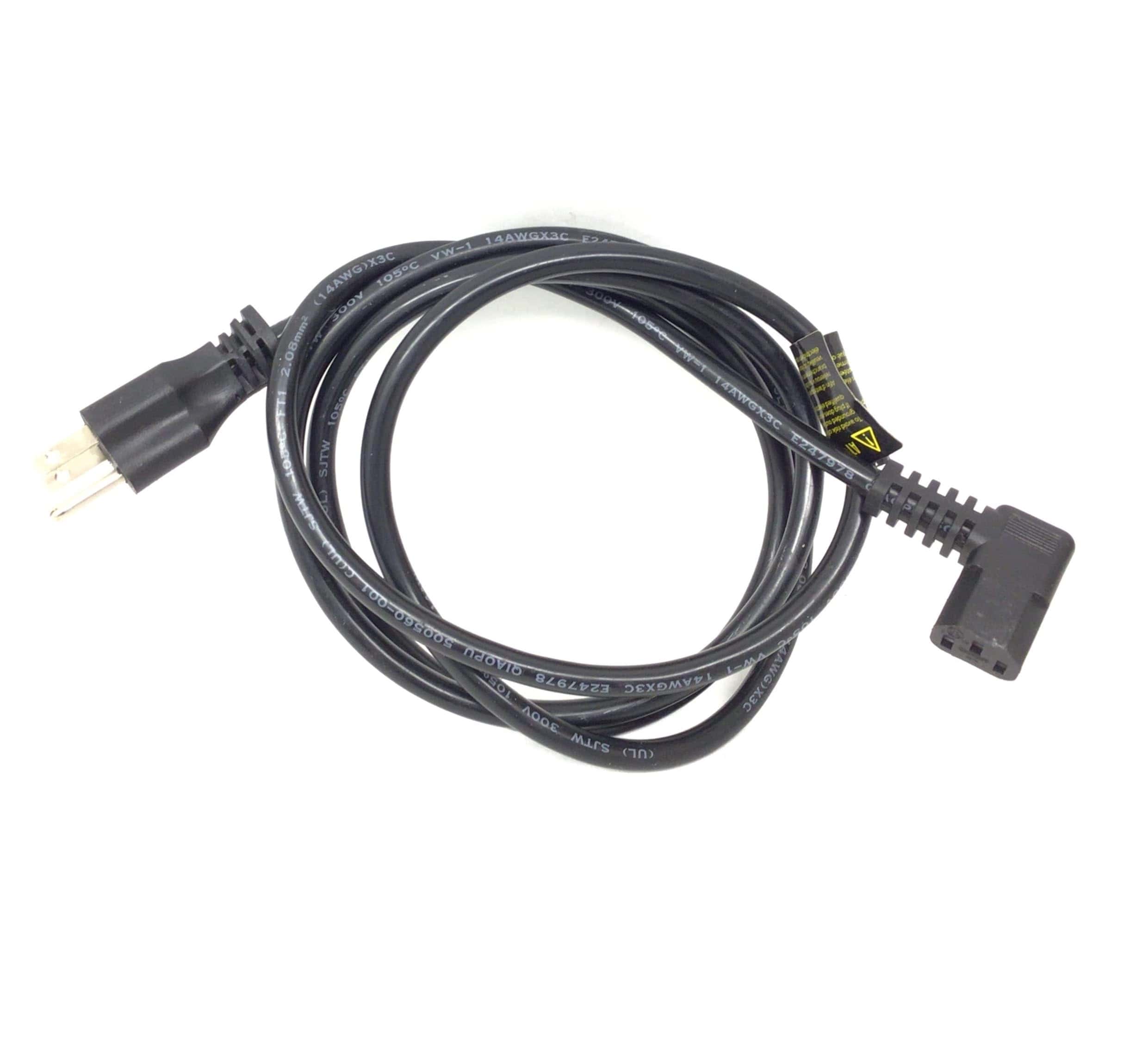 Cable de corriente en ángulo recto Hydra Fitness Exchange –