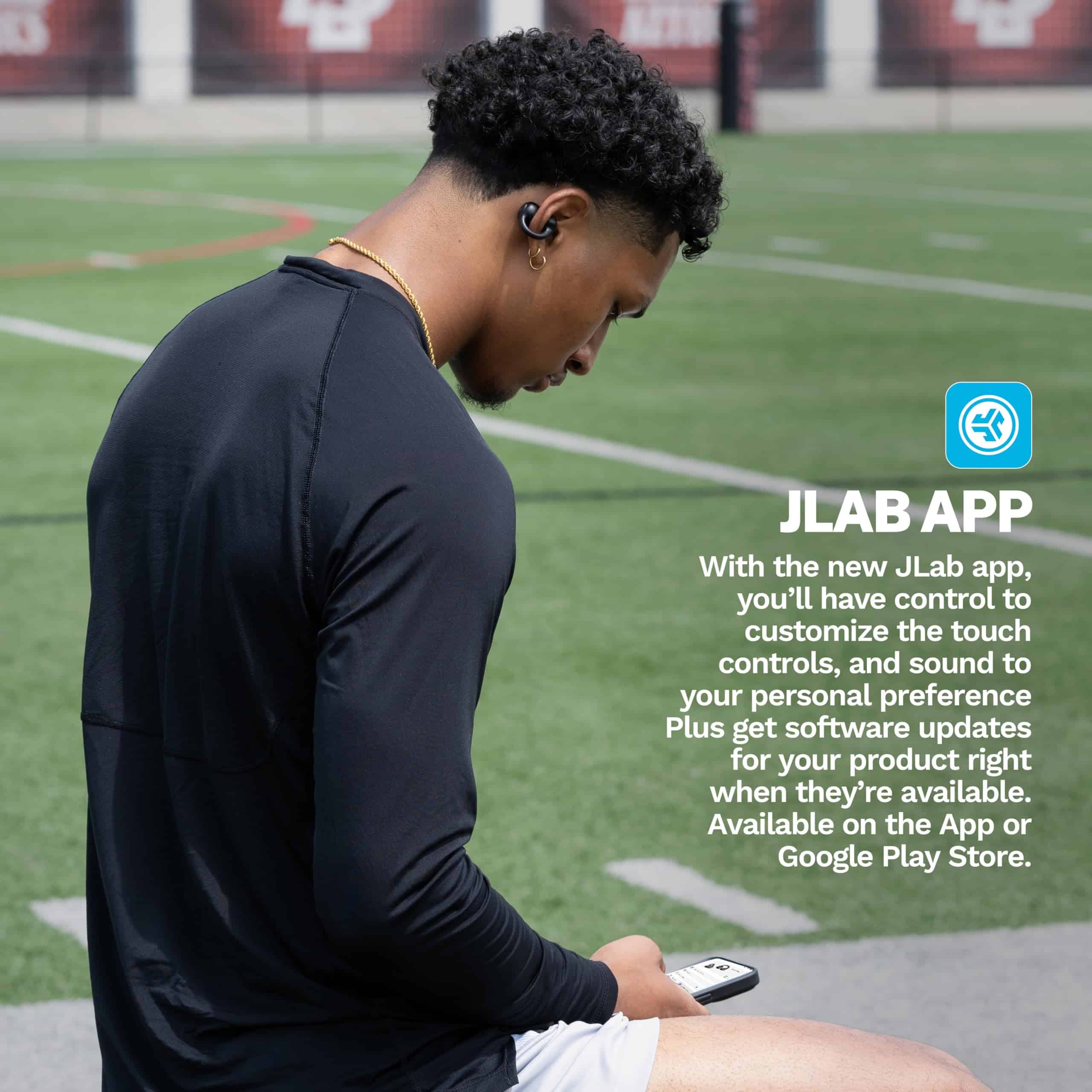 Audífonos JLab Flex Open Earbuds, Negro, Diseño de Clip-on - Image 7