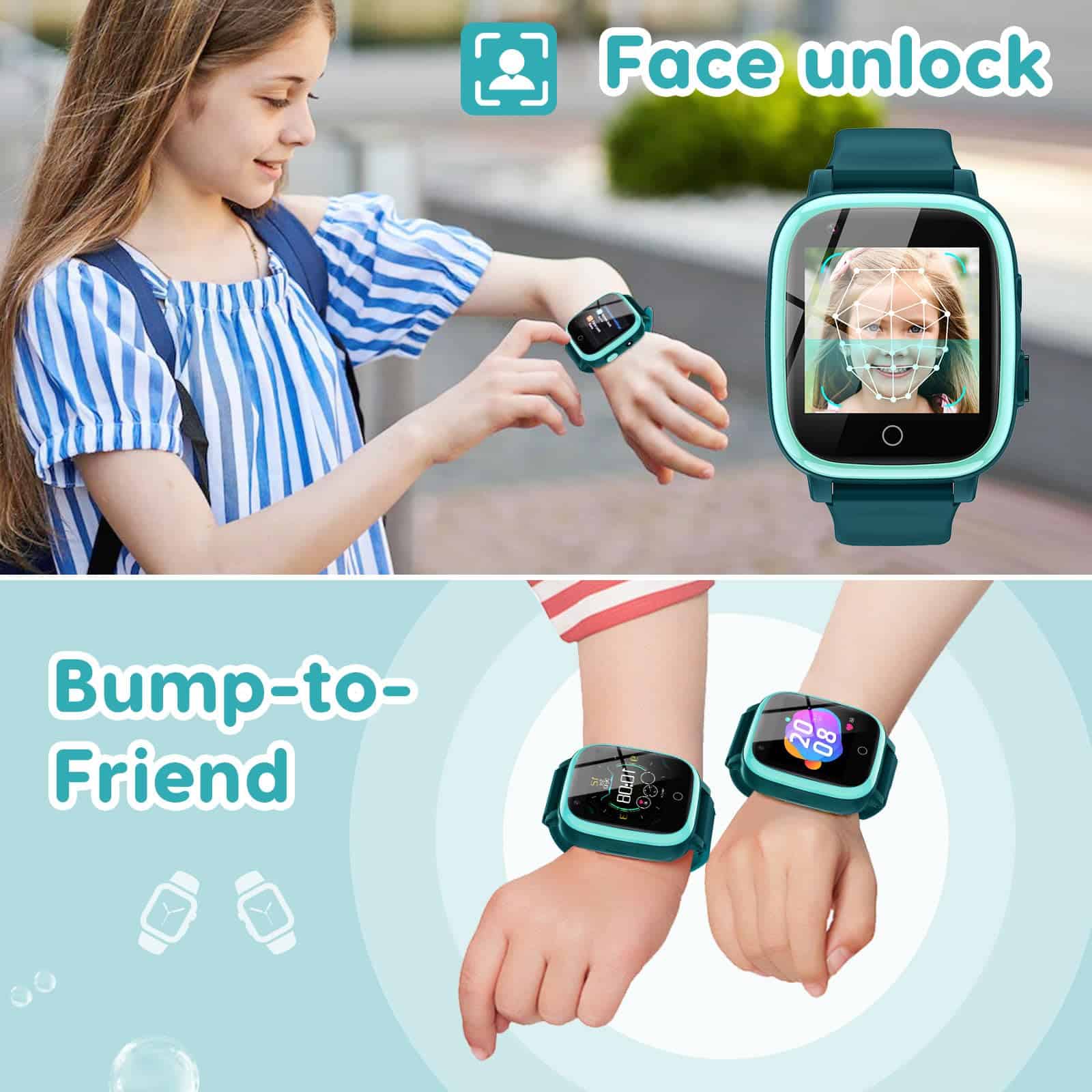 Reloj Inteligente cjc 4G para Niños con -Verde - Imagen 7