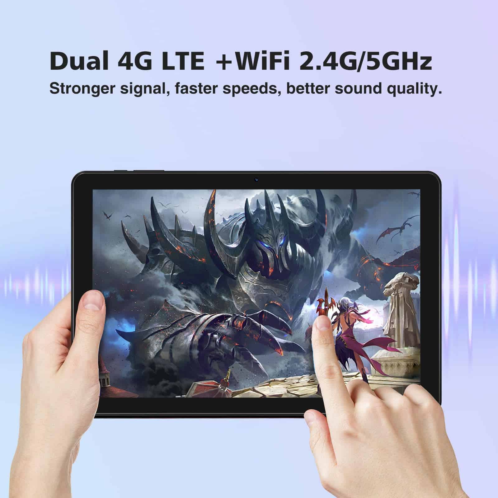 Tableta Android DOOGEE T10W con Teclado, 4G LTE, Octa-Core, - Image 3