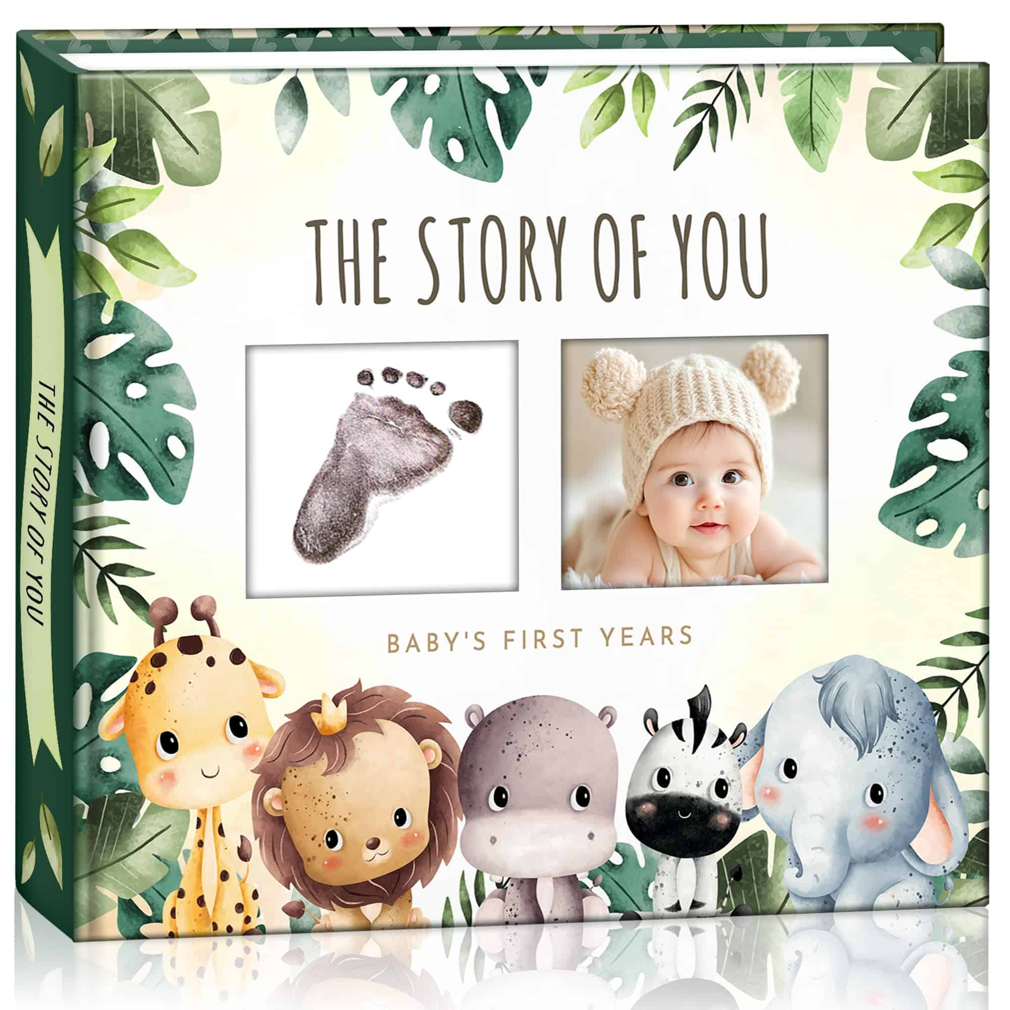 Libro de Memorias para Bebés y Álbum de Recortes - Registro