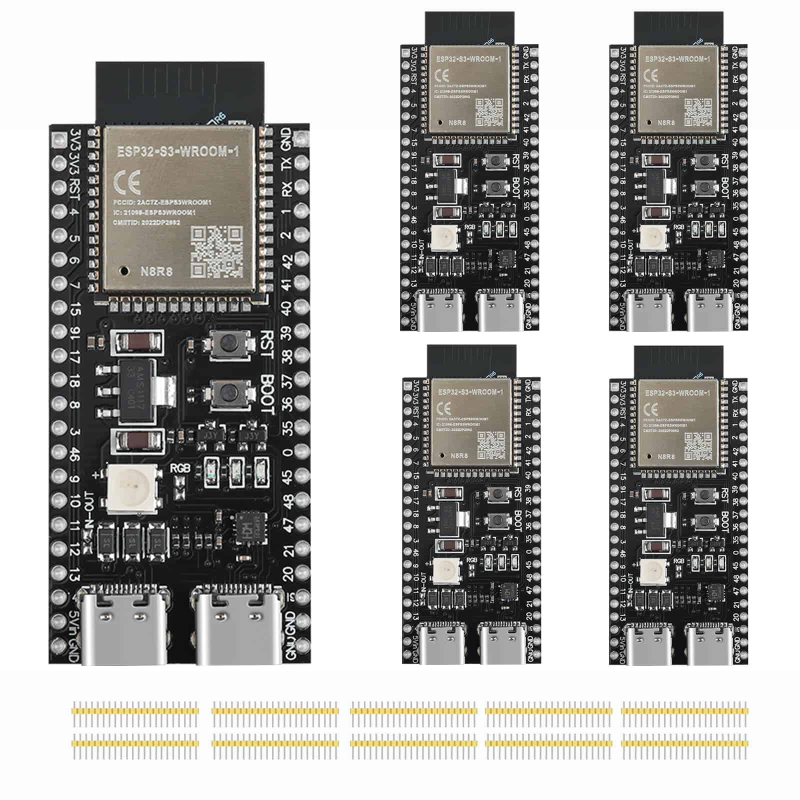 YEJMKJ 5pcs Placa de Desarrollo ESP32 S3