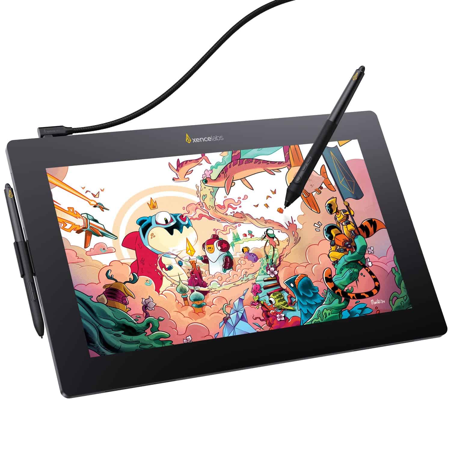 Tableta de dibujo Xencelabs Pen Display 16 Essentials, 4K